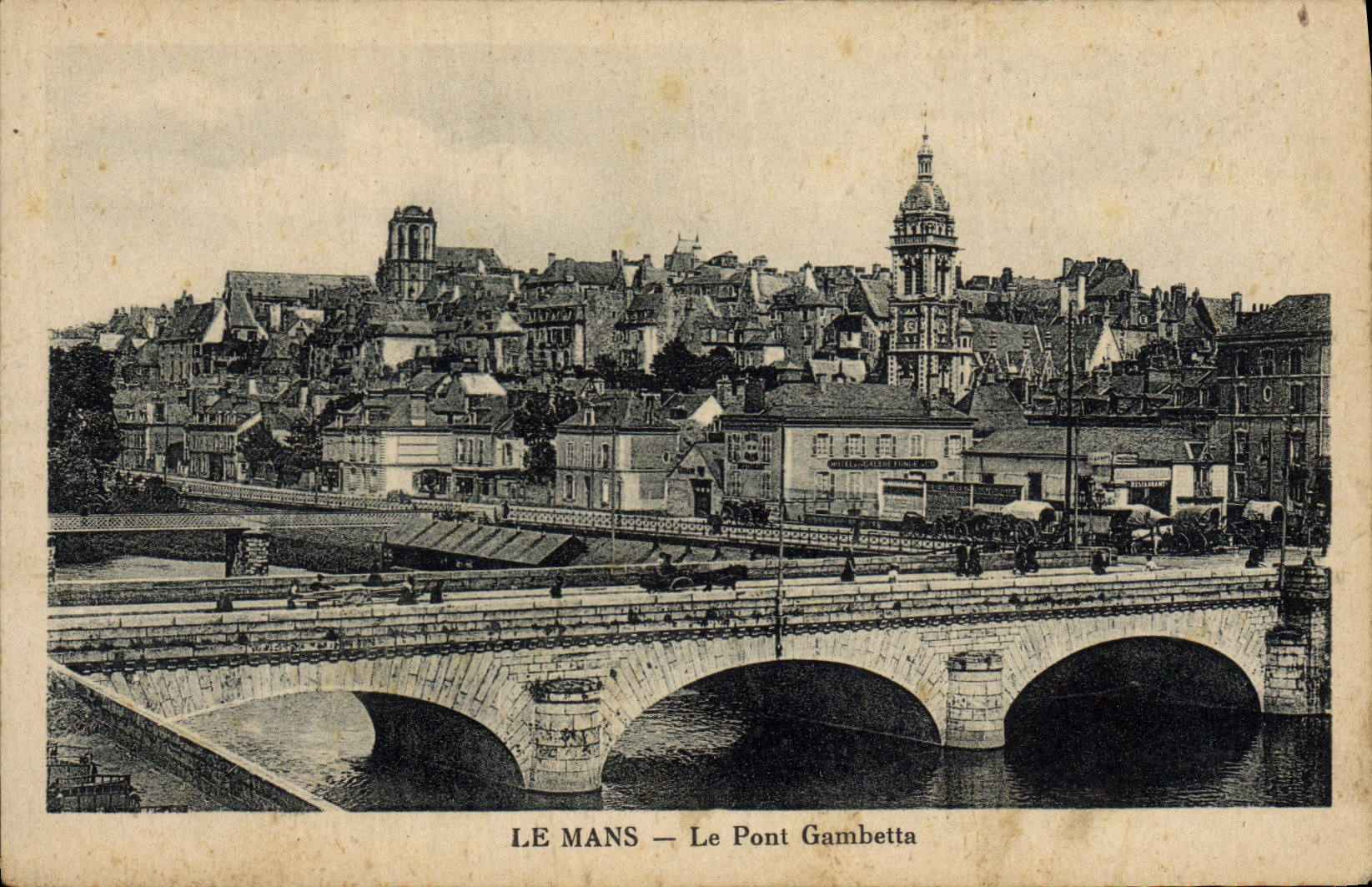 CPA Le Mans Le Pont Gambetta