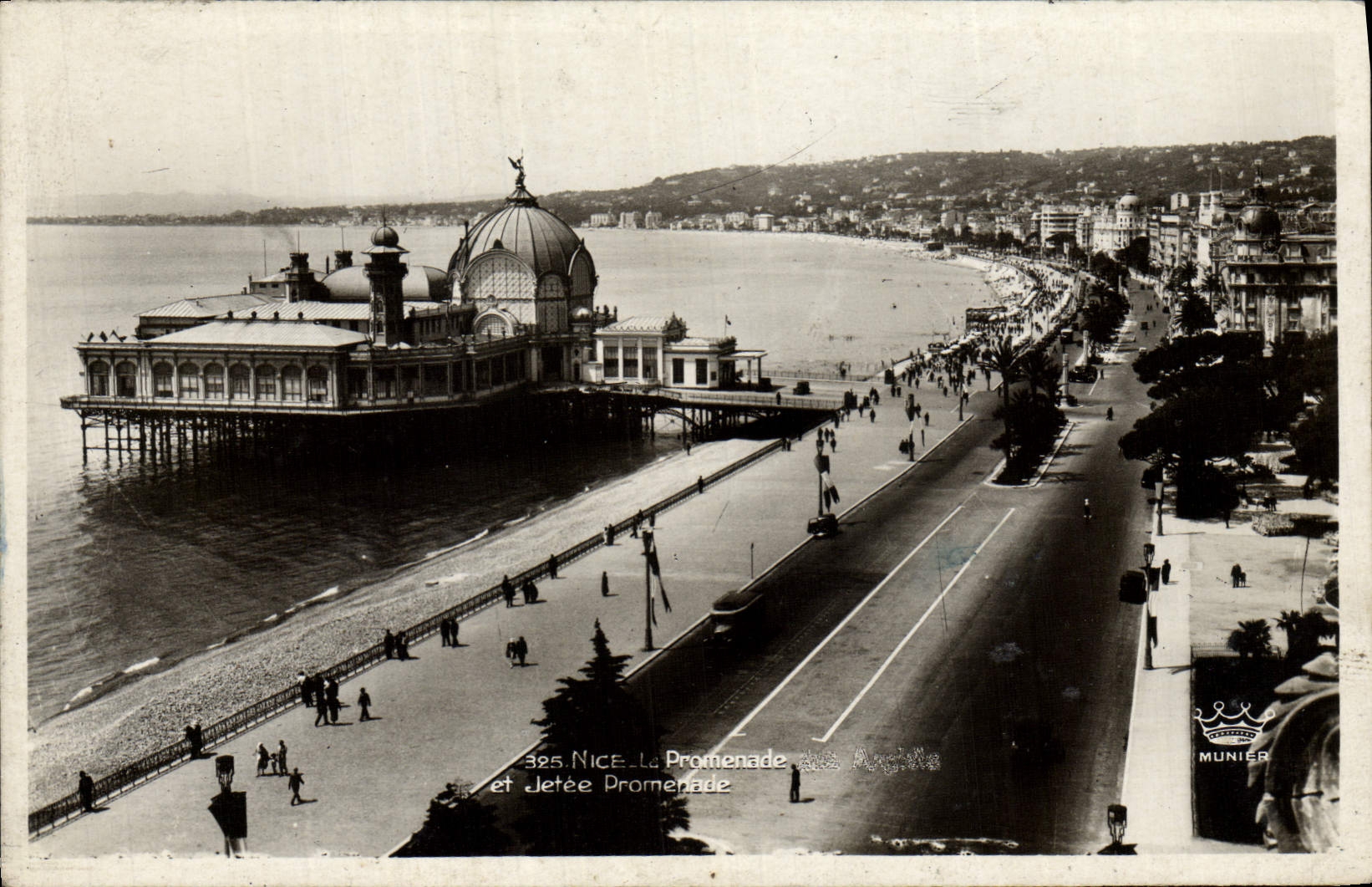 CPA Nice Promenade et jetee promenade