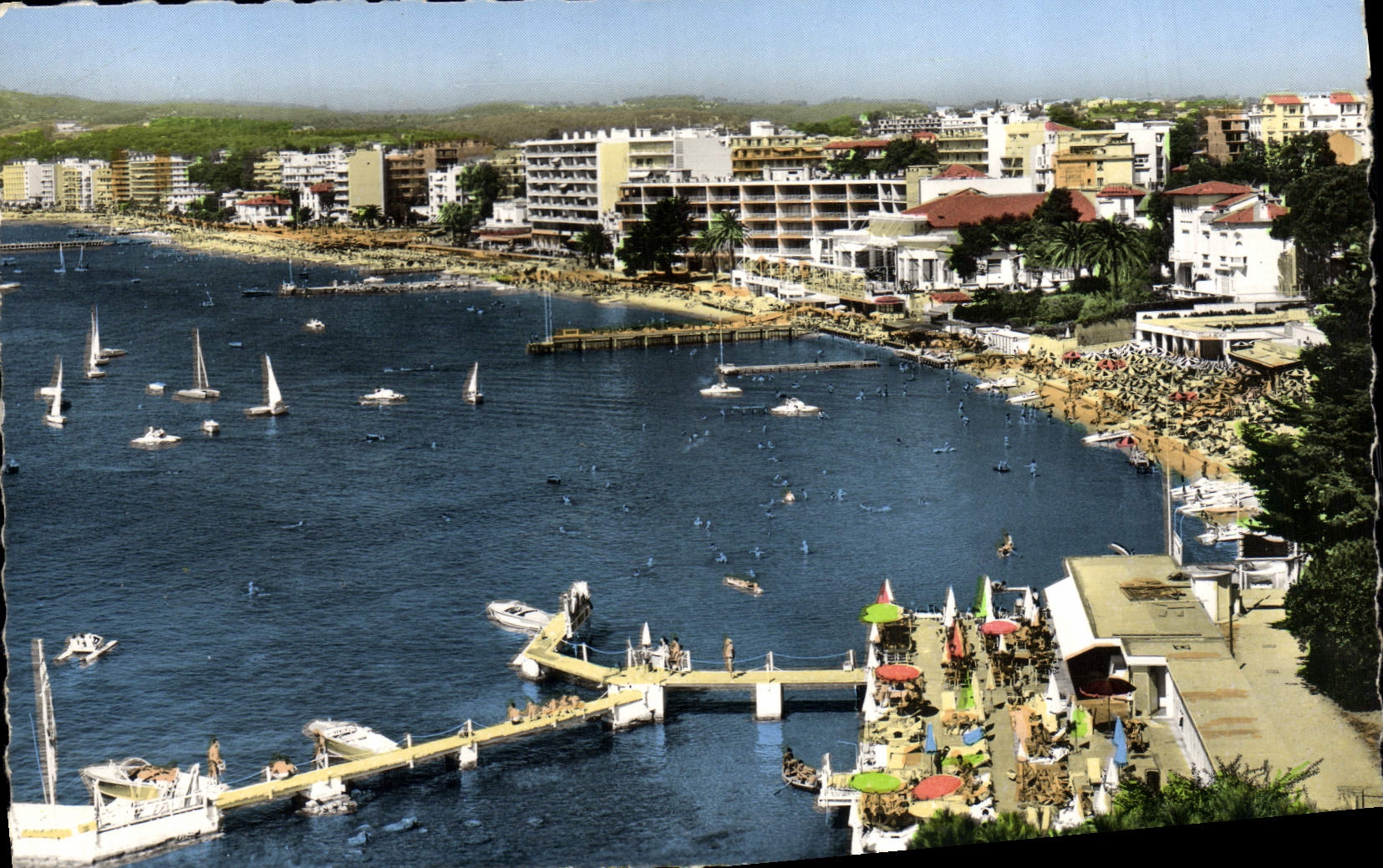 MODERN CARD Juan Pines Beaches and the City