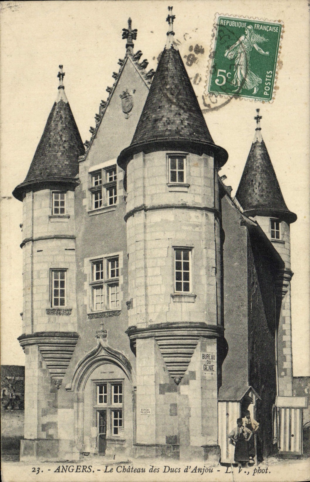 CPA Angers Le chateau des ducs d'Anjou