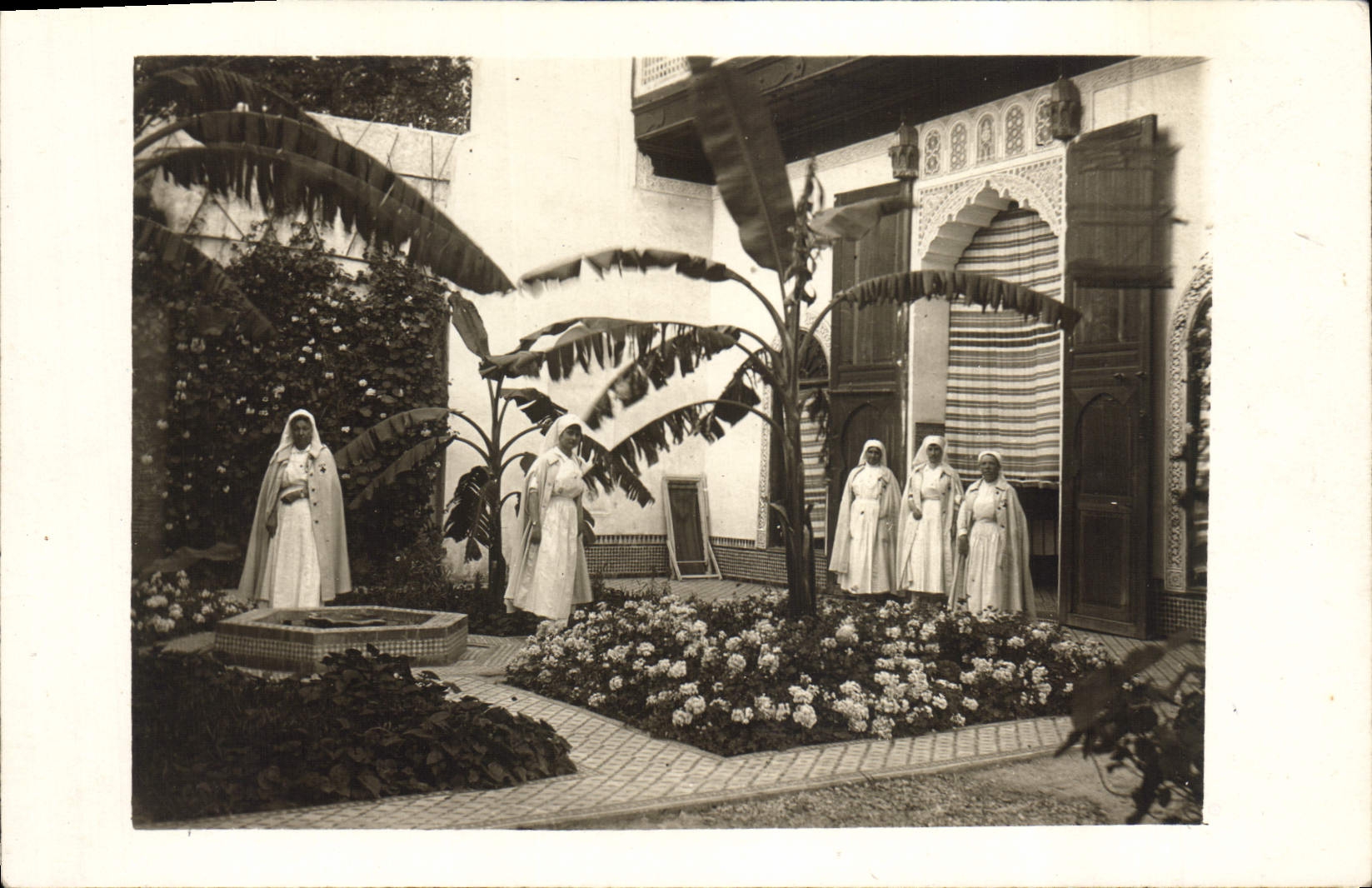 CARTE PHOTO Femmes Infirmieres religieuses 