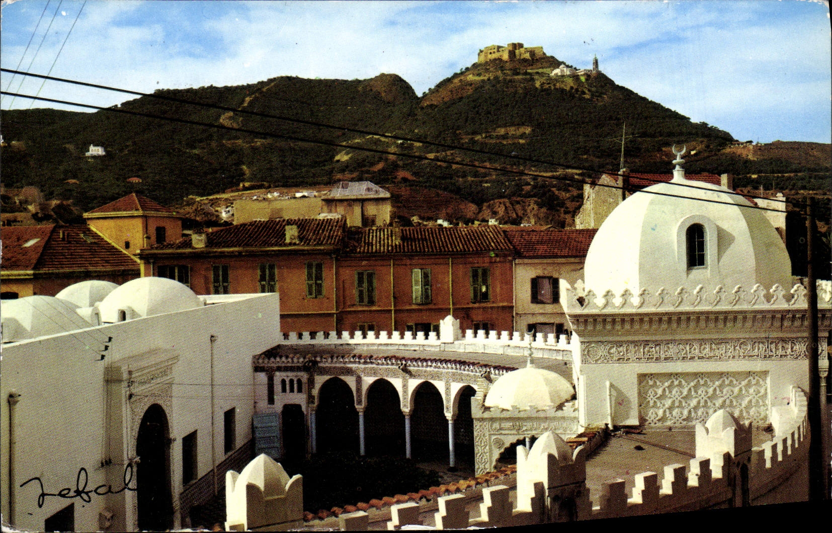 MODERN CARD Oran Mosque of the Pasha