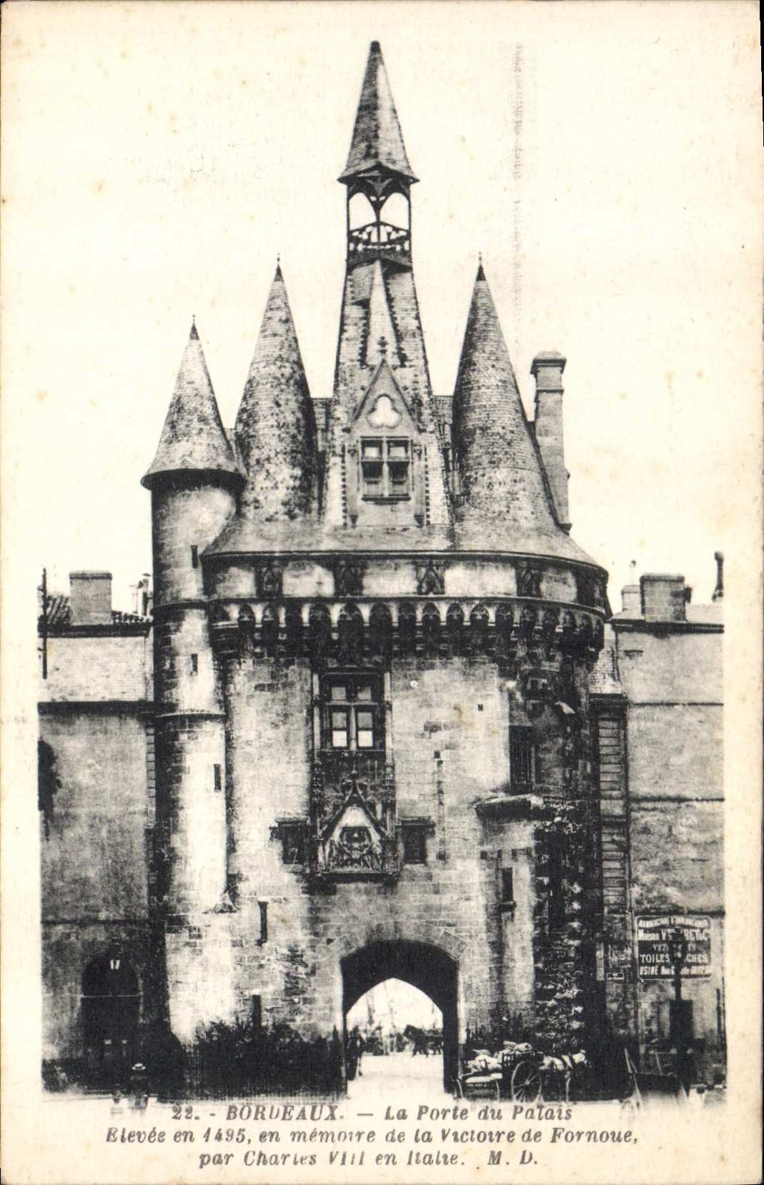 CPA Bordeaux La Porte du Palais