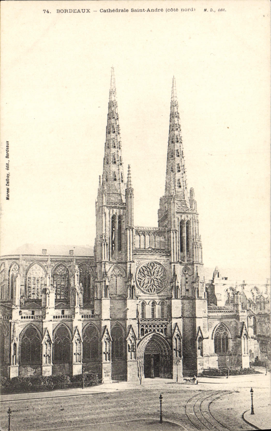 CPA Bordeaux Cathedrale Saint Andre