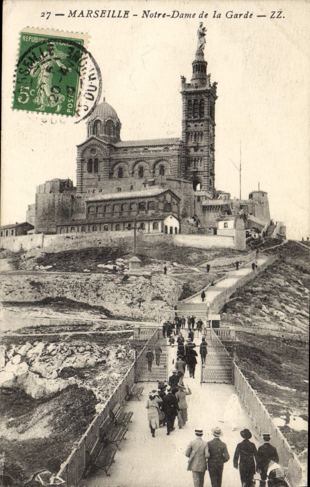 CPA Marseille Notre Dame De la Garde