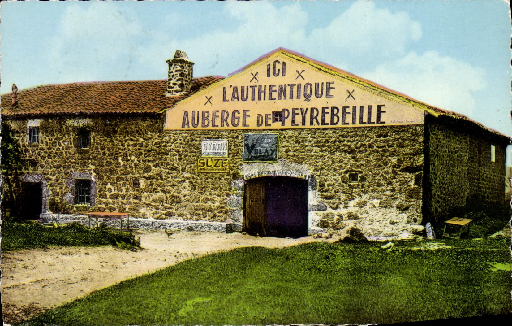 MODERN CARD the Inn of Peyrebeille Seen general Suze Actual position