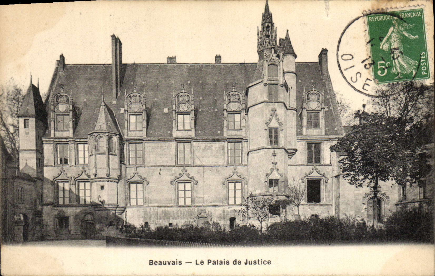 CPA Beauvais Le Palais de Justice