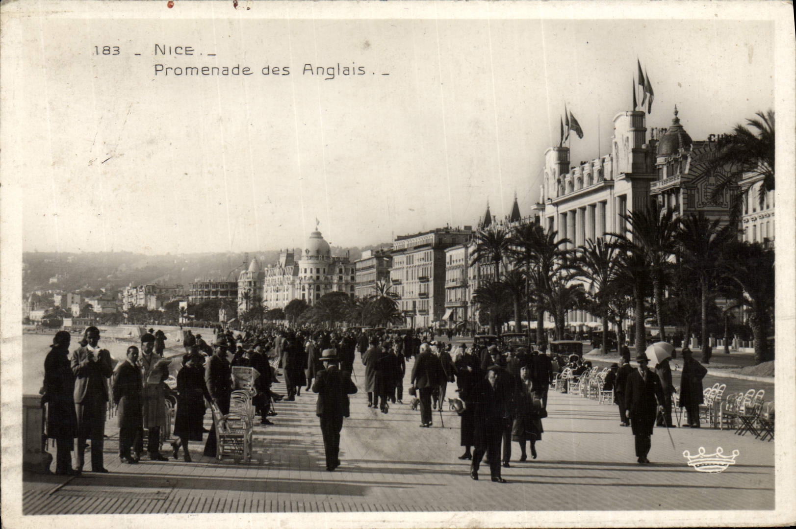 CPA Nice Promenade des Anglais