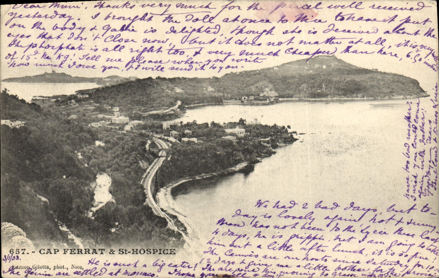 CPA Cap Ferrat Saint Hospice