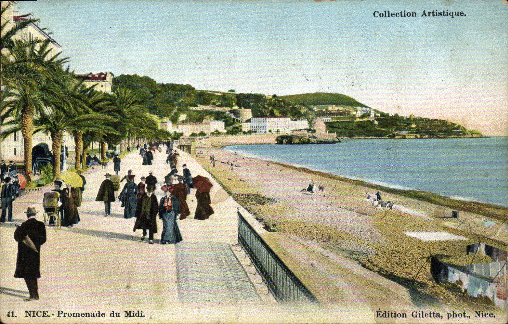 CPA Nice Promenade du Midi