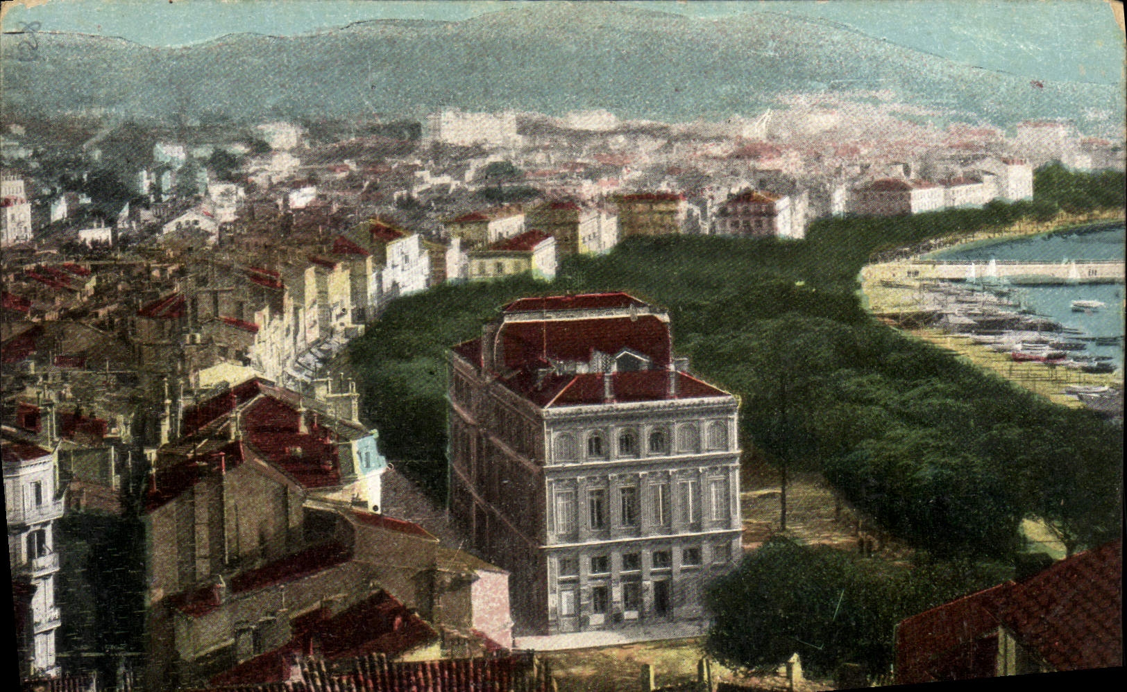 CPA Cannes Vue prise du Mont Chevalier 