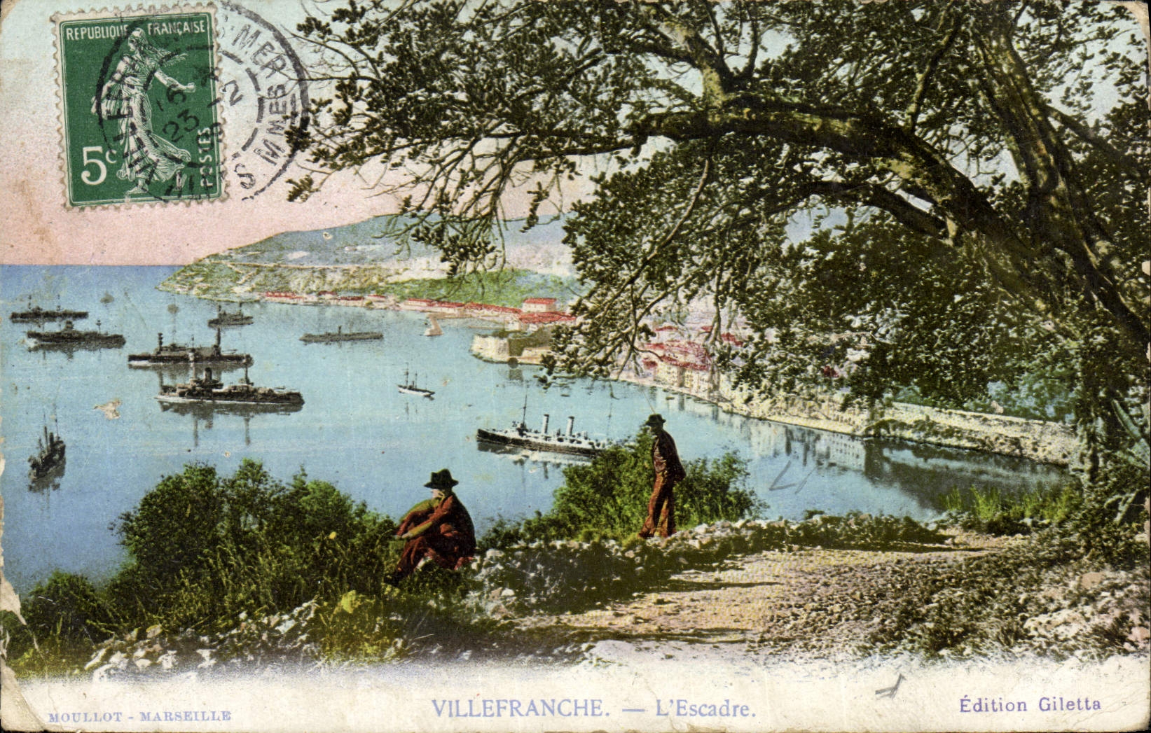 CPA Villefranche L'Escadre Bateaux