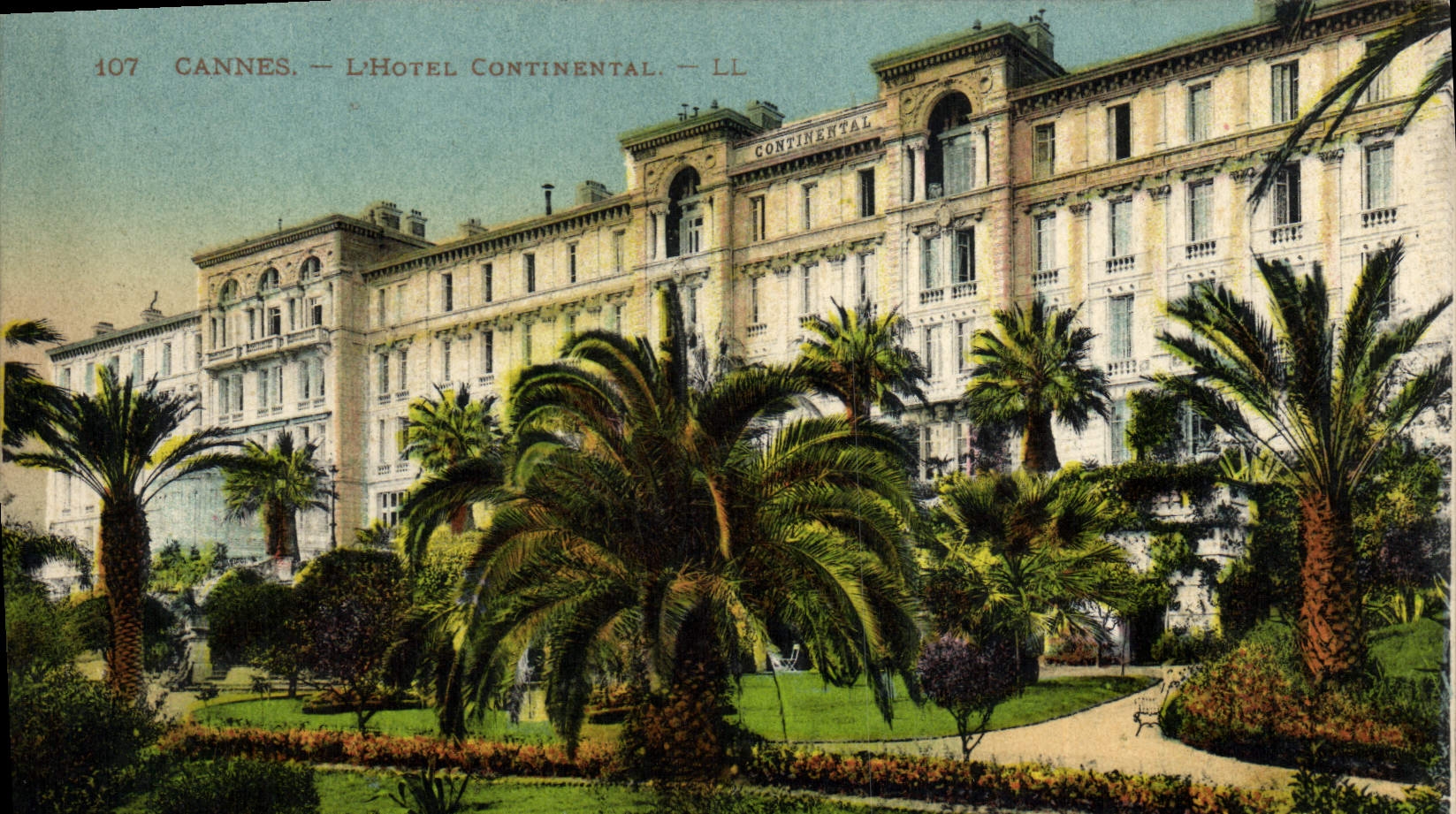 CPA Cannes L'Hotel Continental