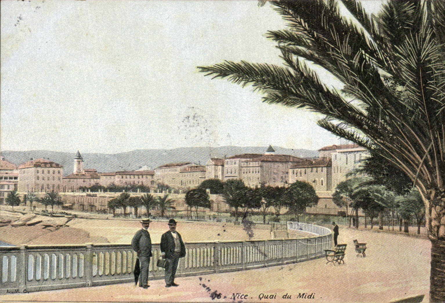 CPA Nice Quai du Midi