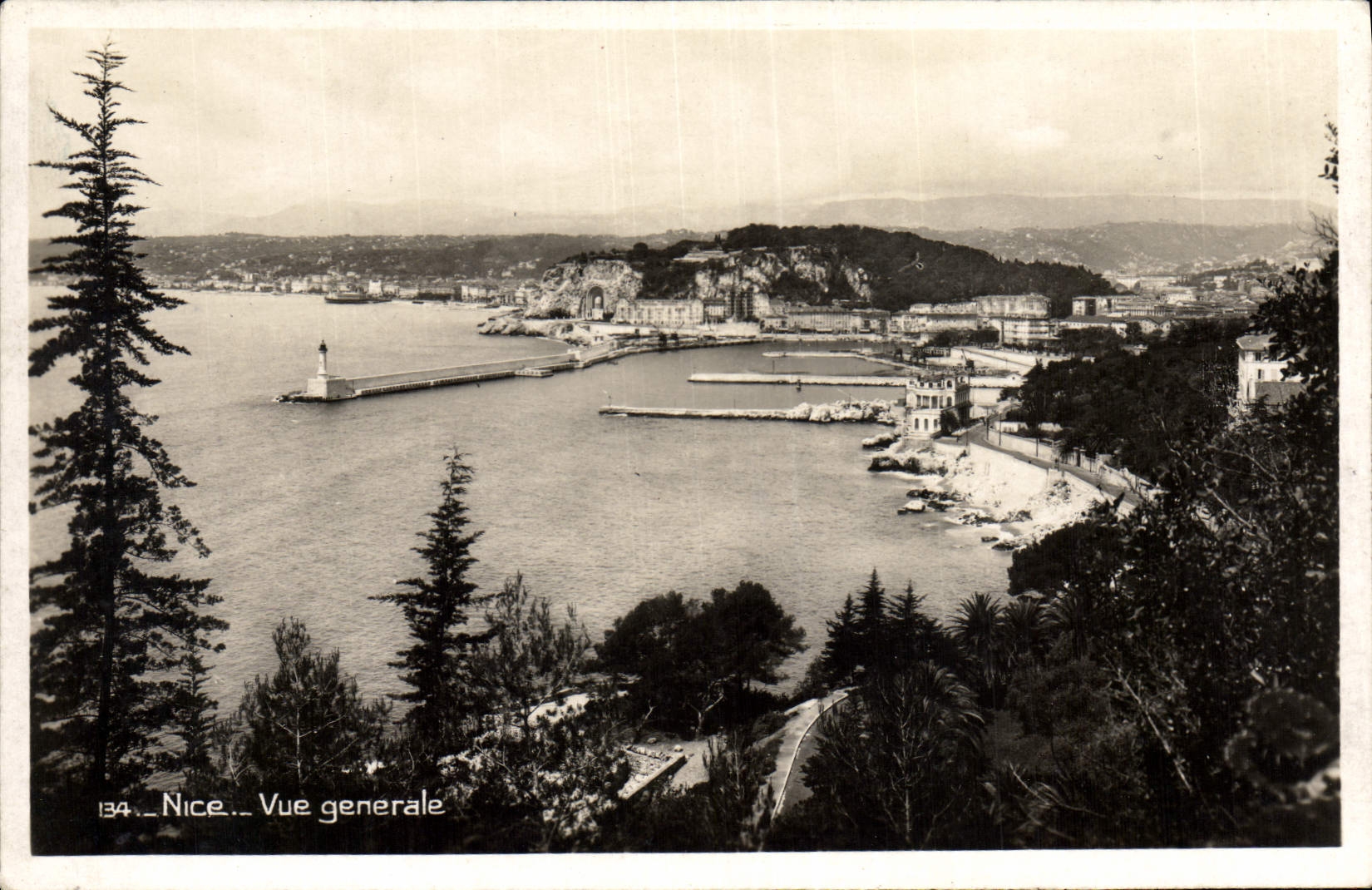 CPA Nice Vue Generale