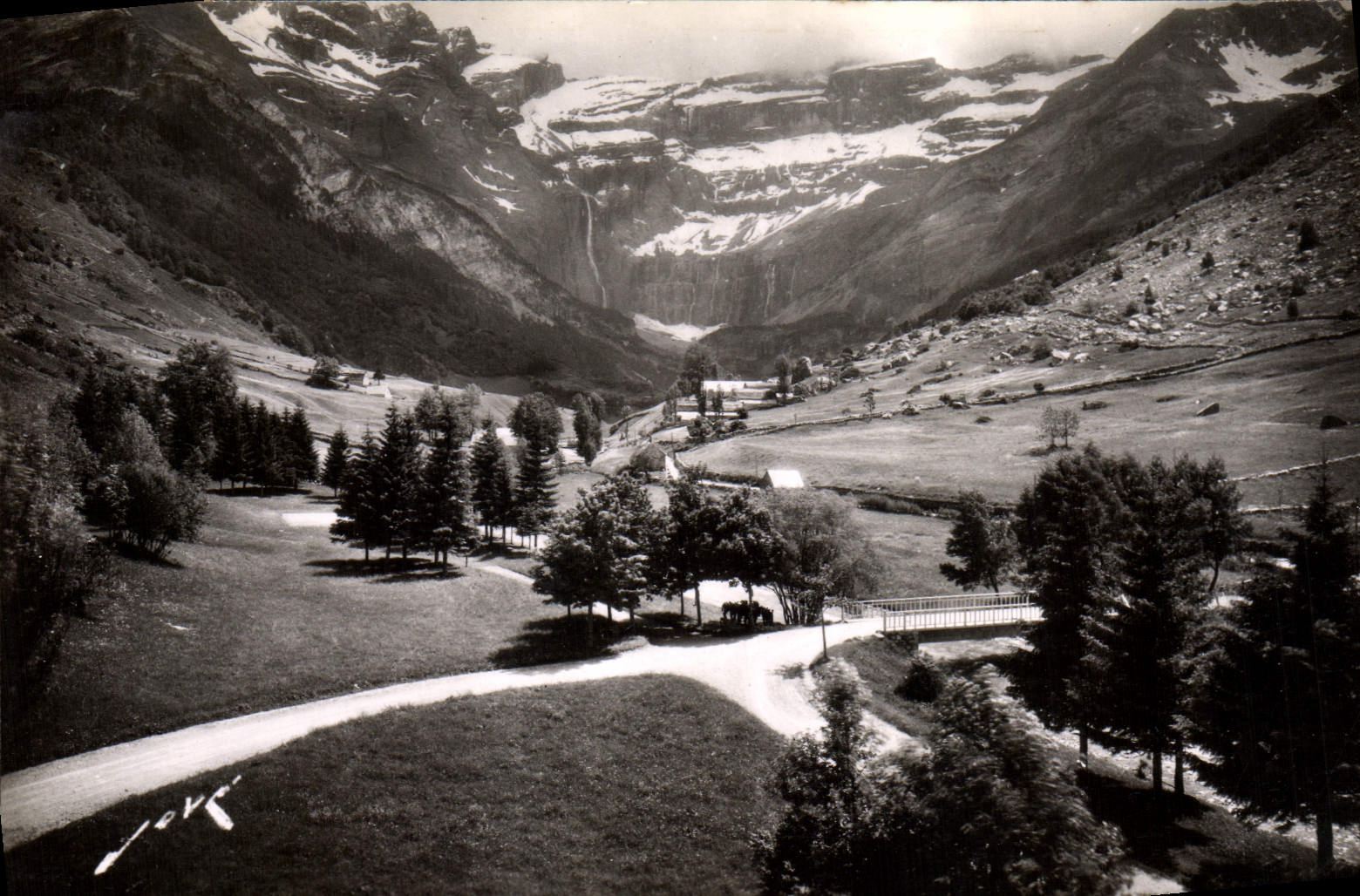 CPM Gavarnie le Cirque et la Grande Cascade
