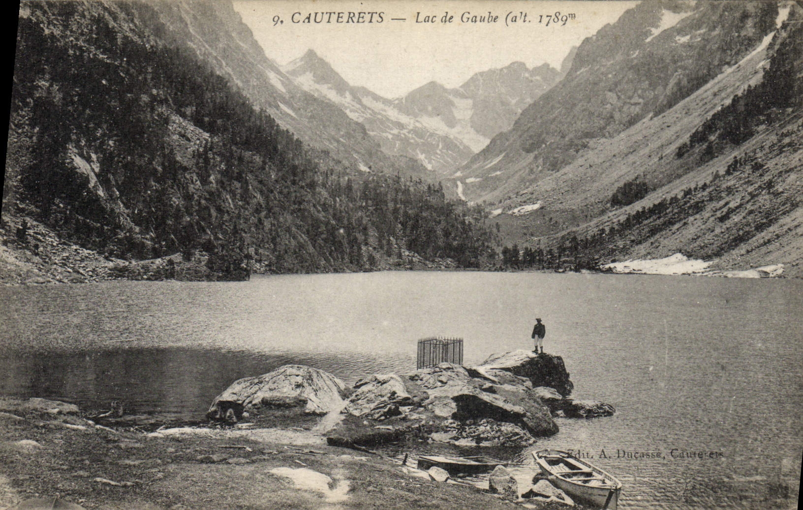 CPA Cauterets Lac de Gaube