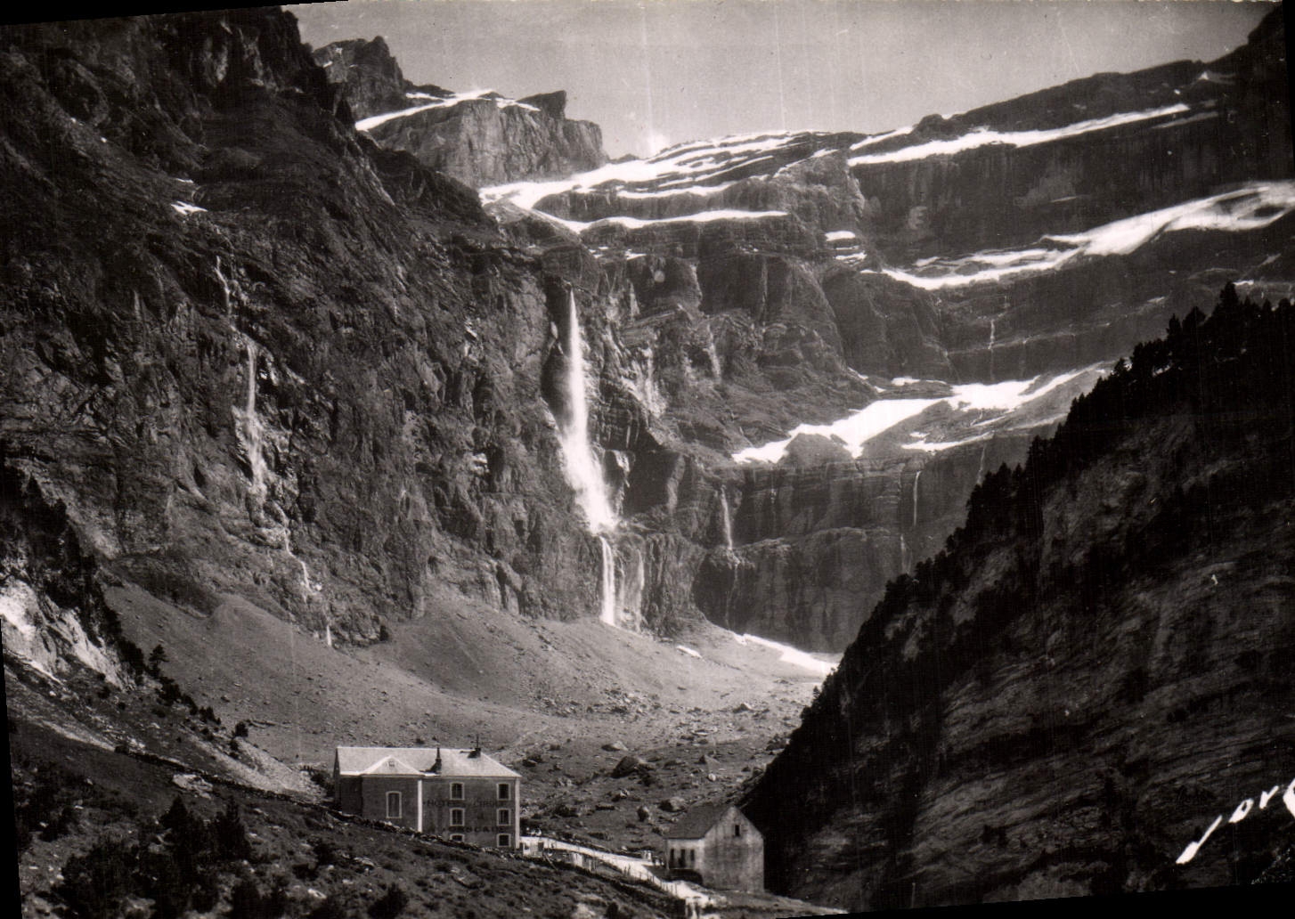 CPM Gavarnie Le Cirque et les cascades