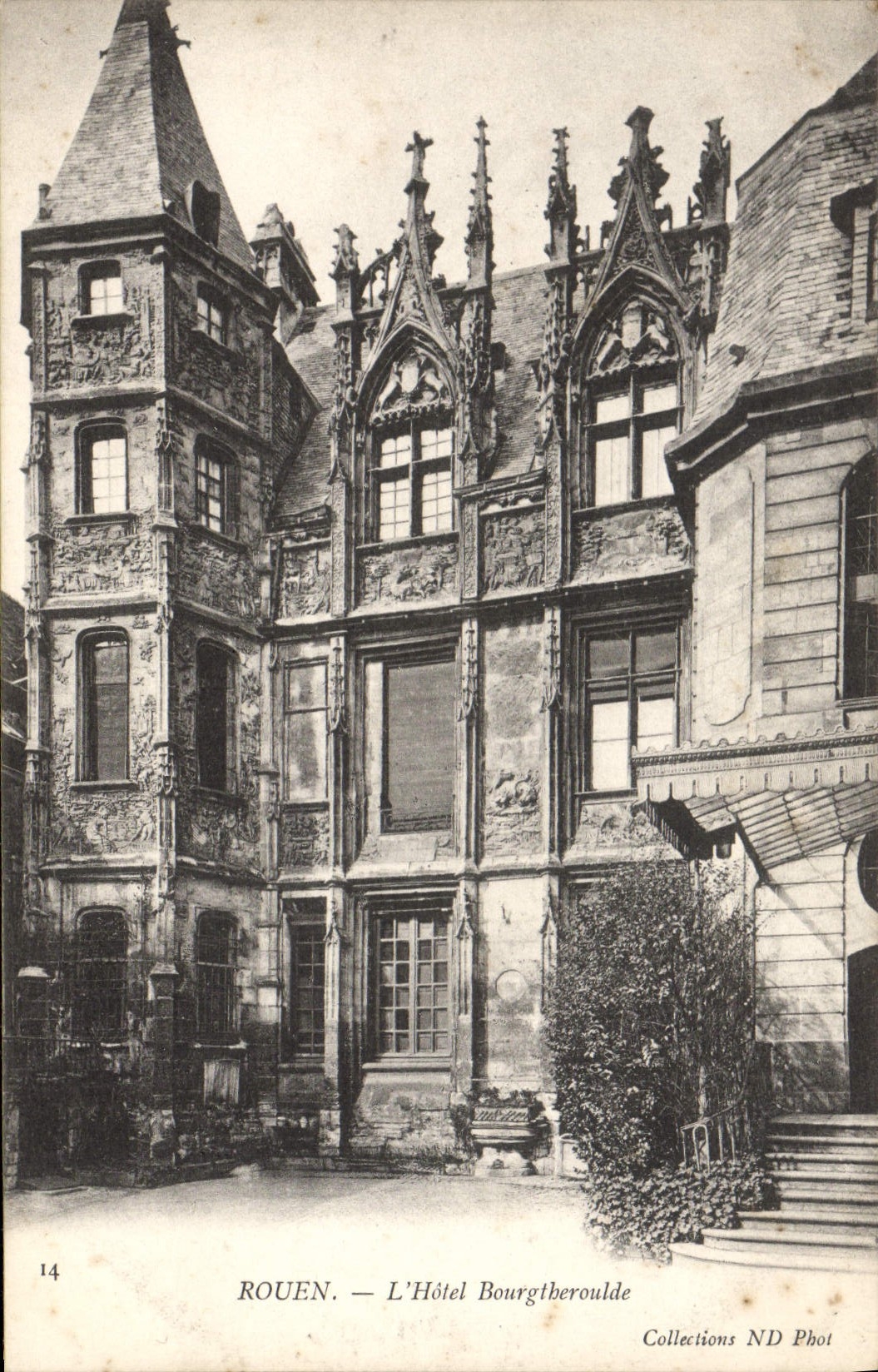 CPA Rouen Hotel Bourgtheroulde