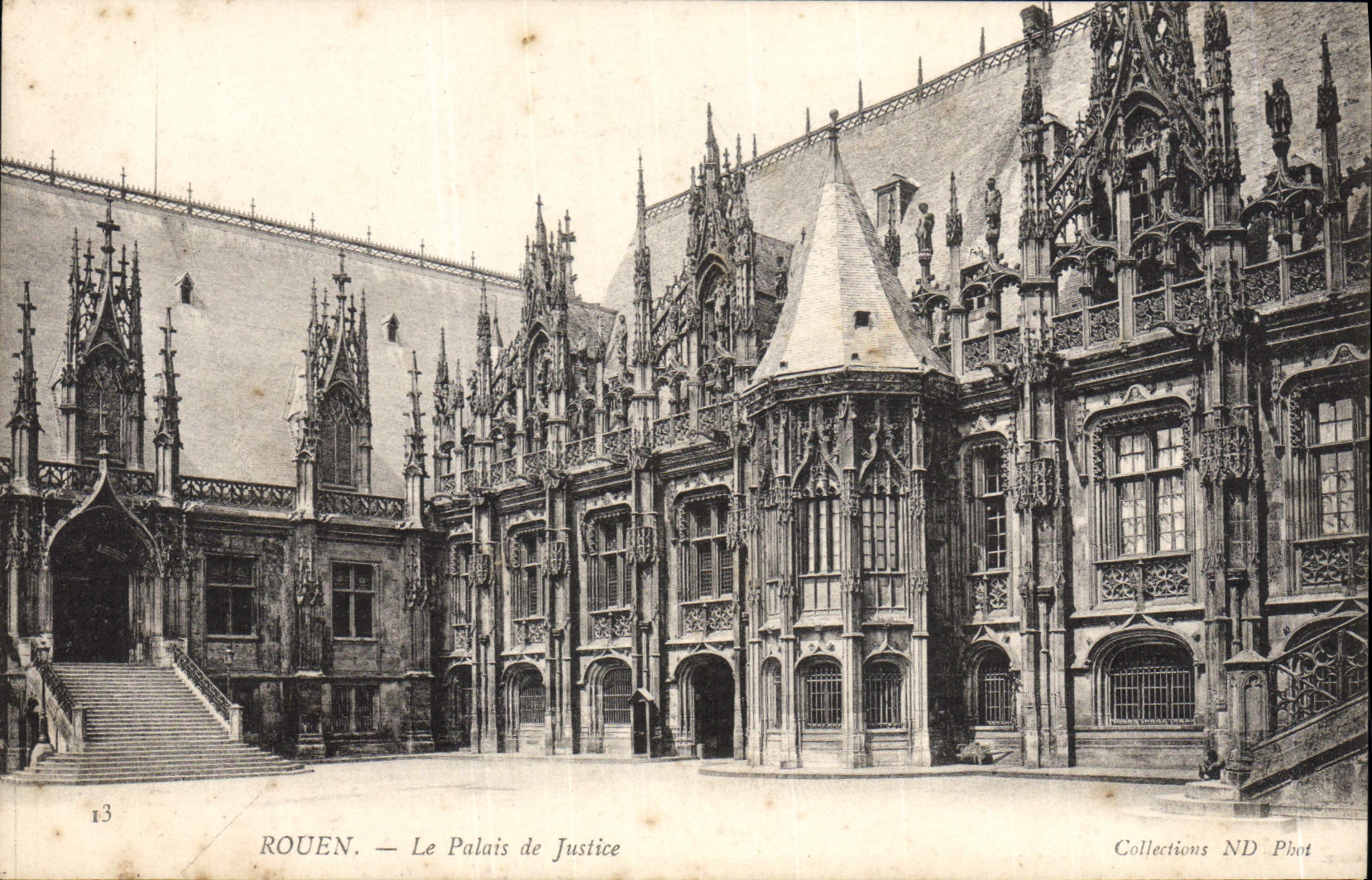 CPA Rouen Le Palais de Justice