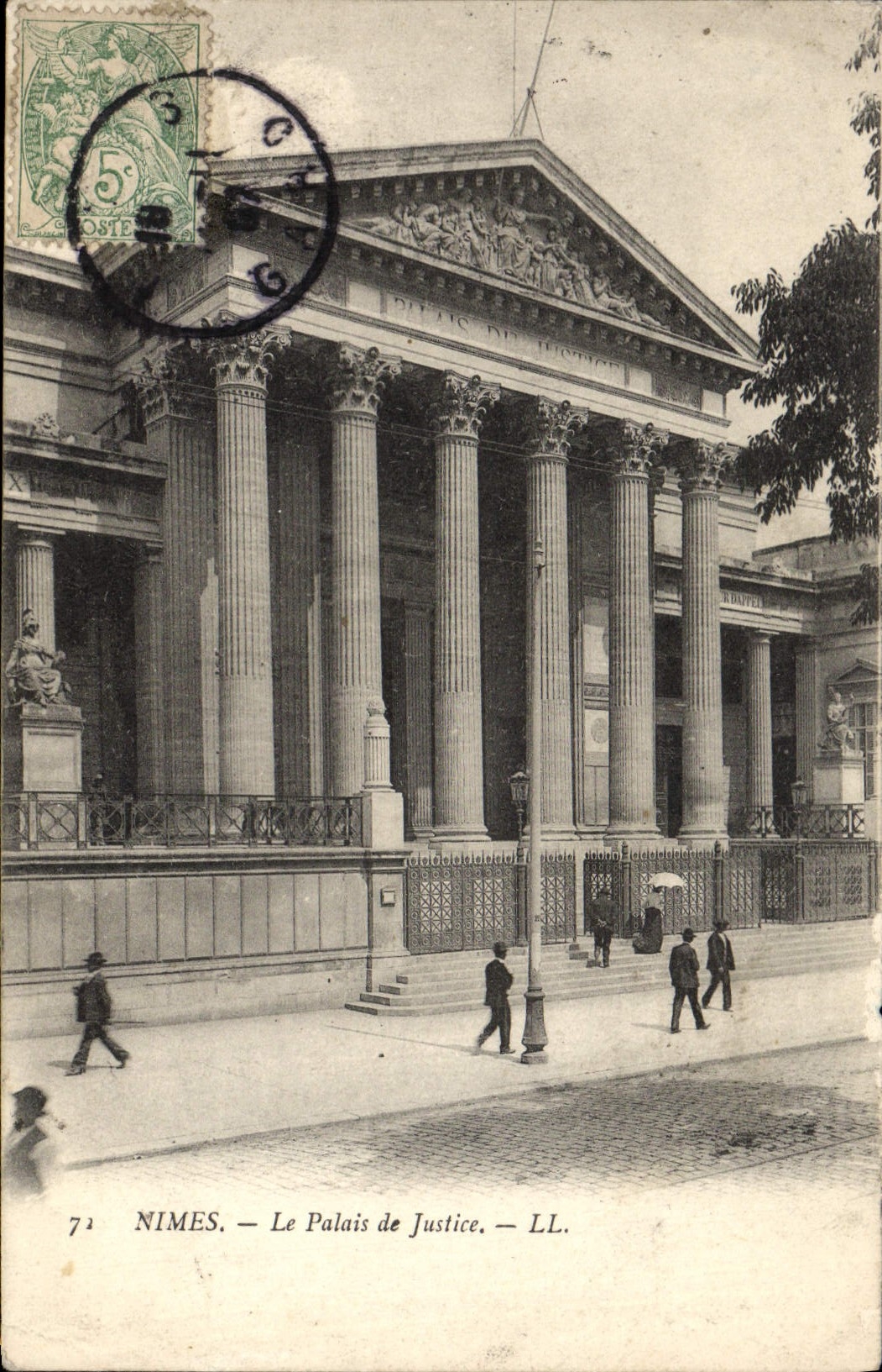 CPA Nimes Le Palais de Justice