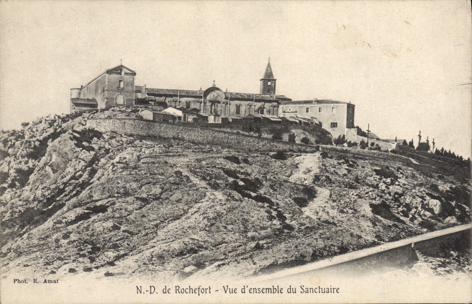 CPA Notre Dame de Rochefort Vue d'ensemble du Sanctuaire