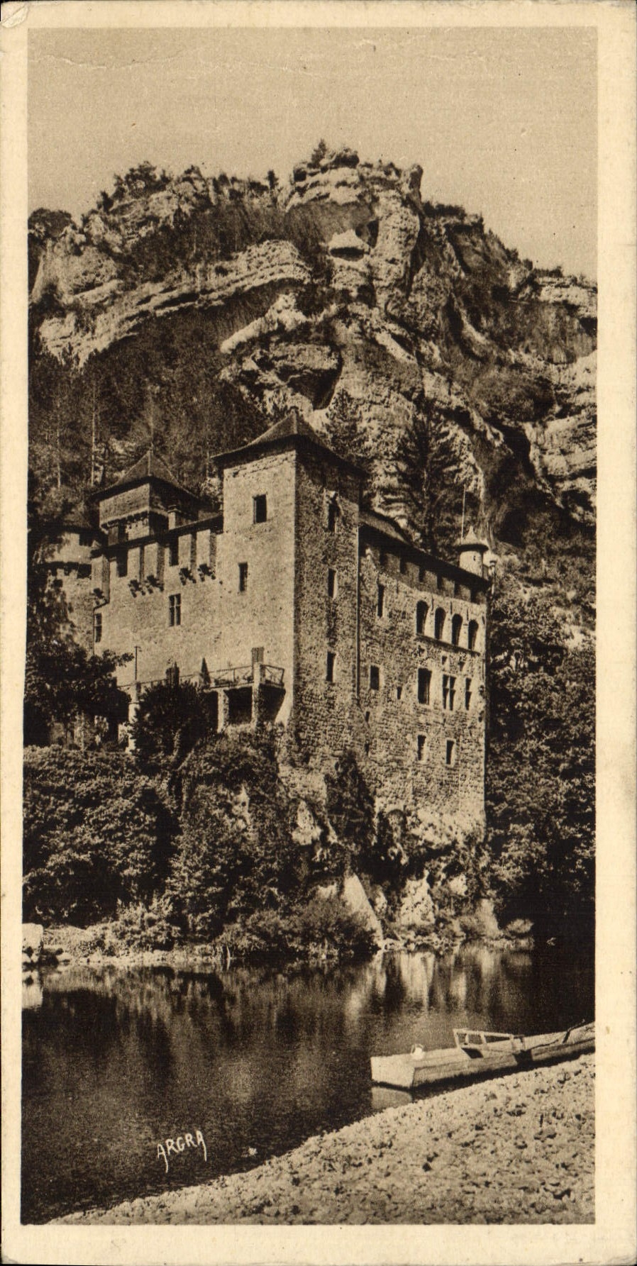 CPA Gorges du Tarn Chateau de La Gaze