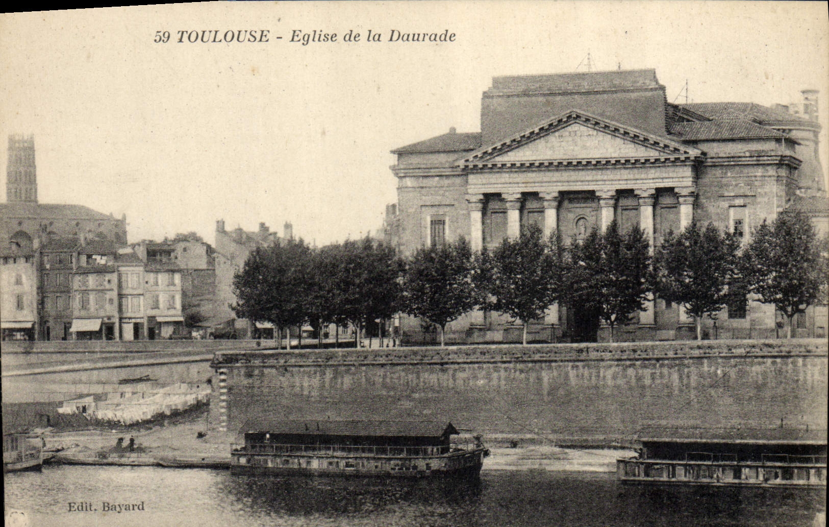 CPA Toulouse Eglise de la Daurade