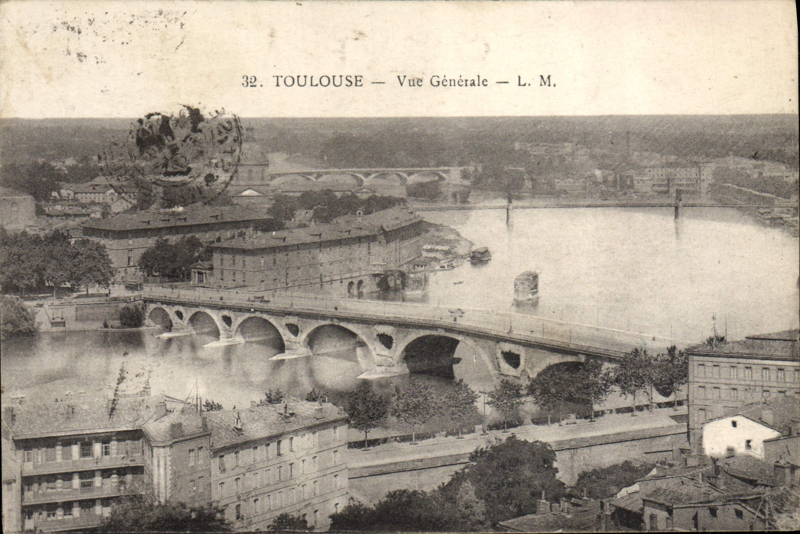 CPA Toulouse Vue Generale