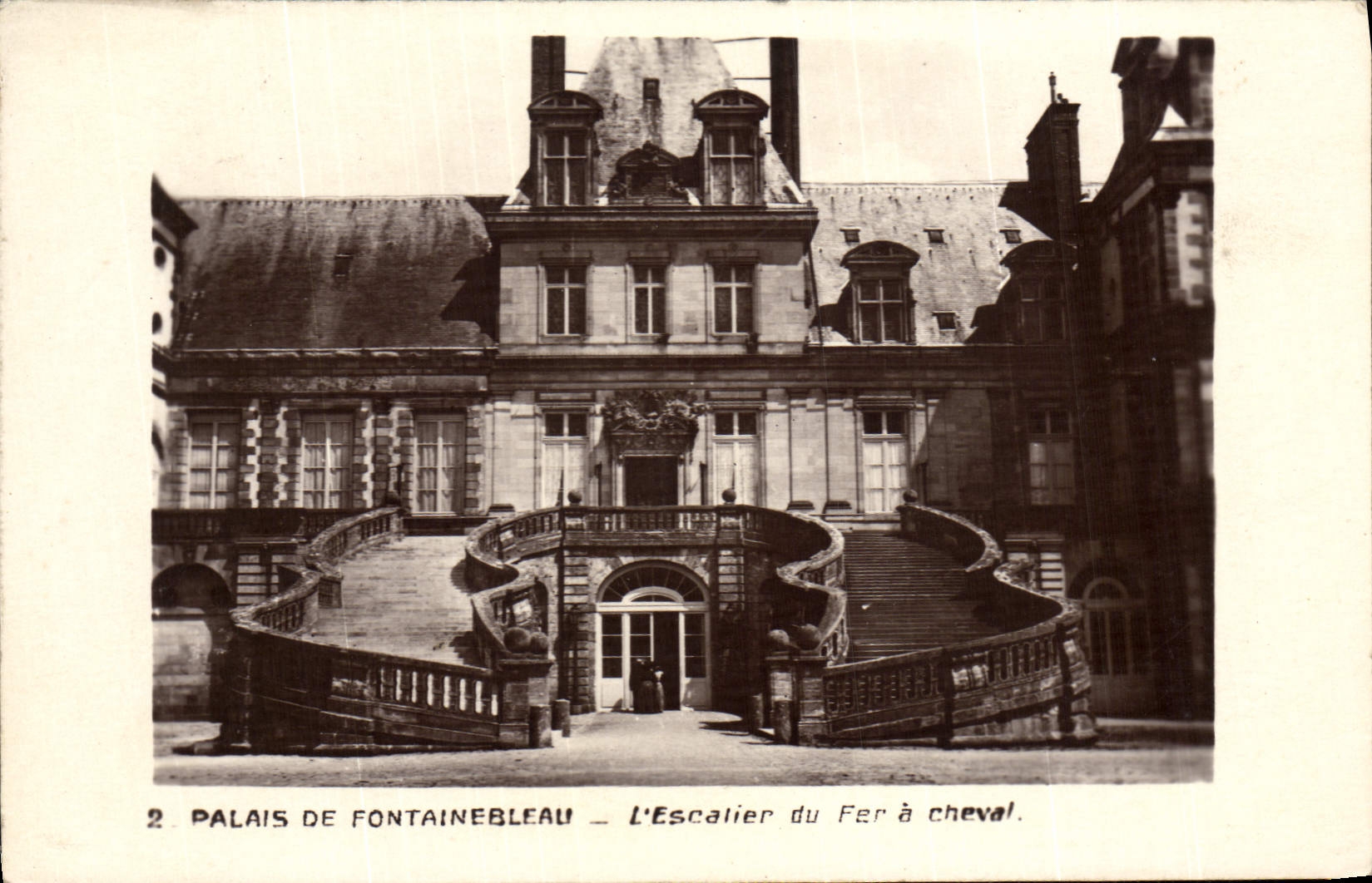 CPA Parc De Fontainebleau L'Escalier du Fer a Cheval