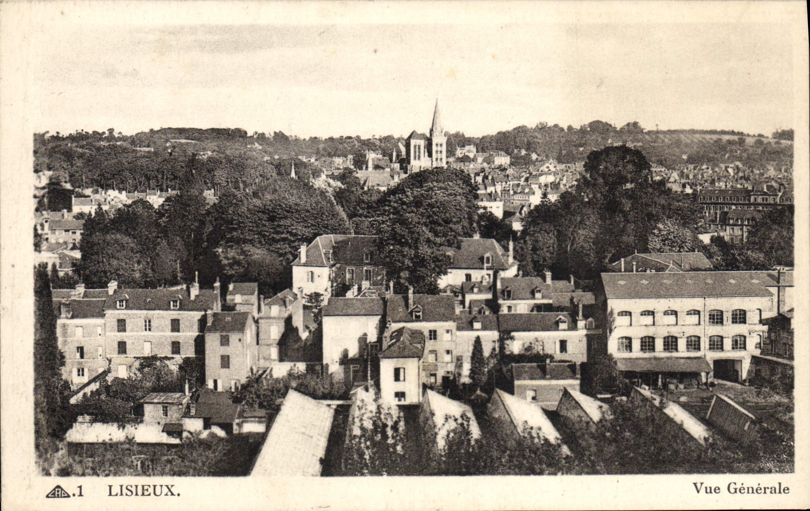 CPA Lisieux Vue Generale 