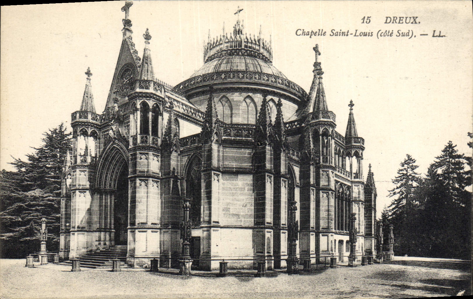 CPA Dreux Chapelle Saint Louis