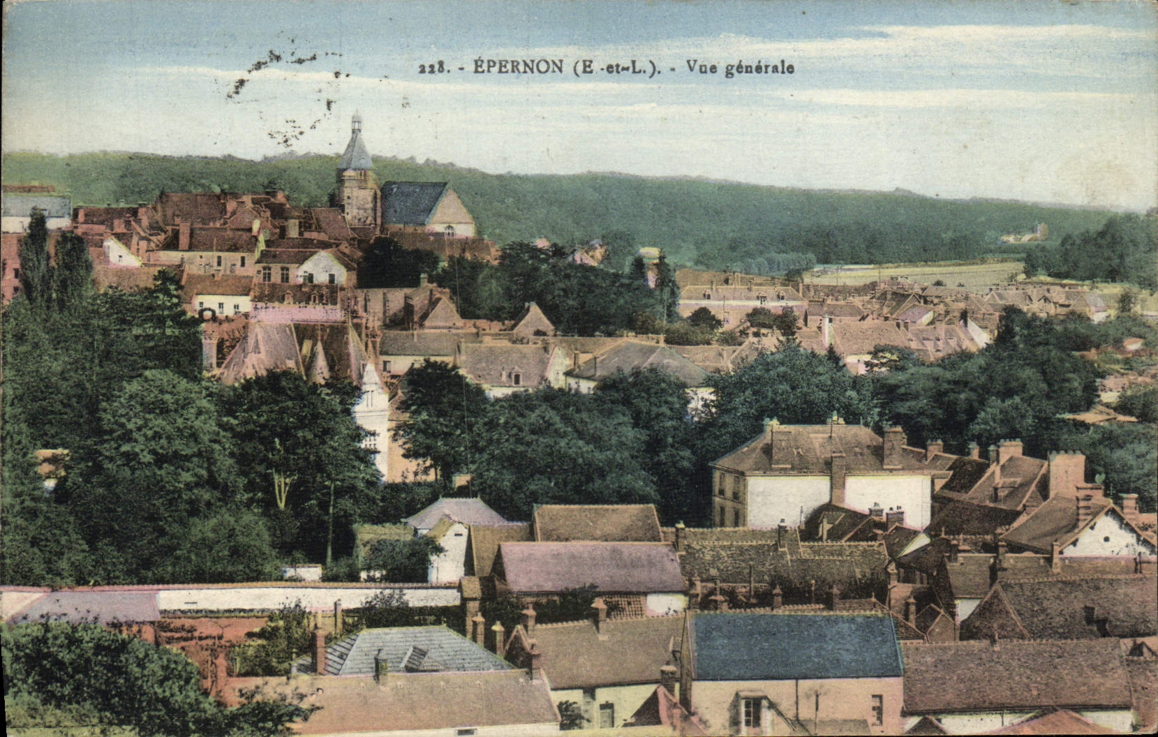 CPA Epernon Vue generale 