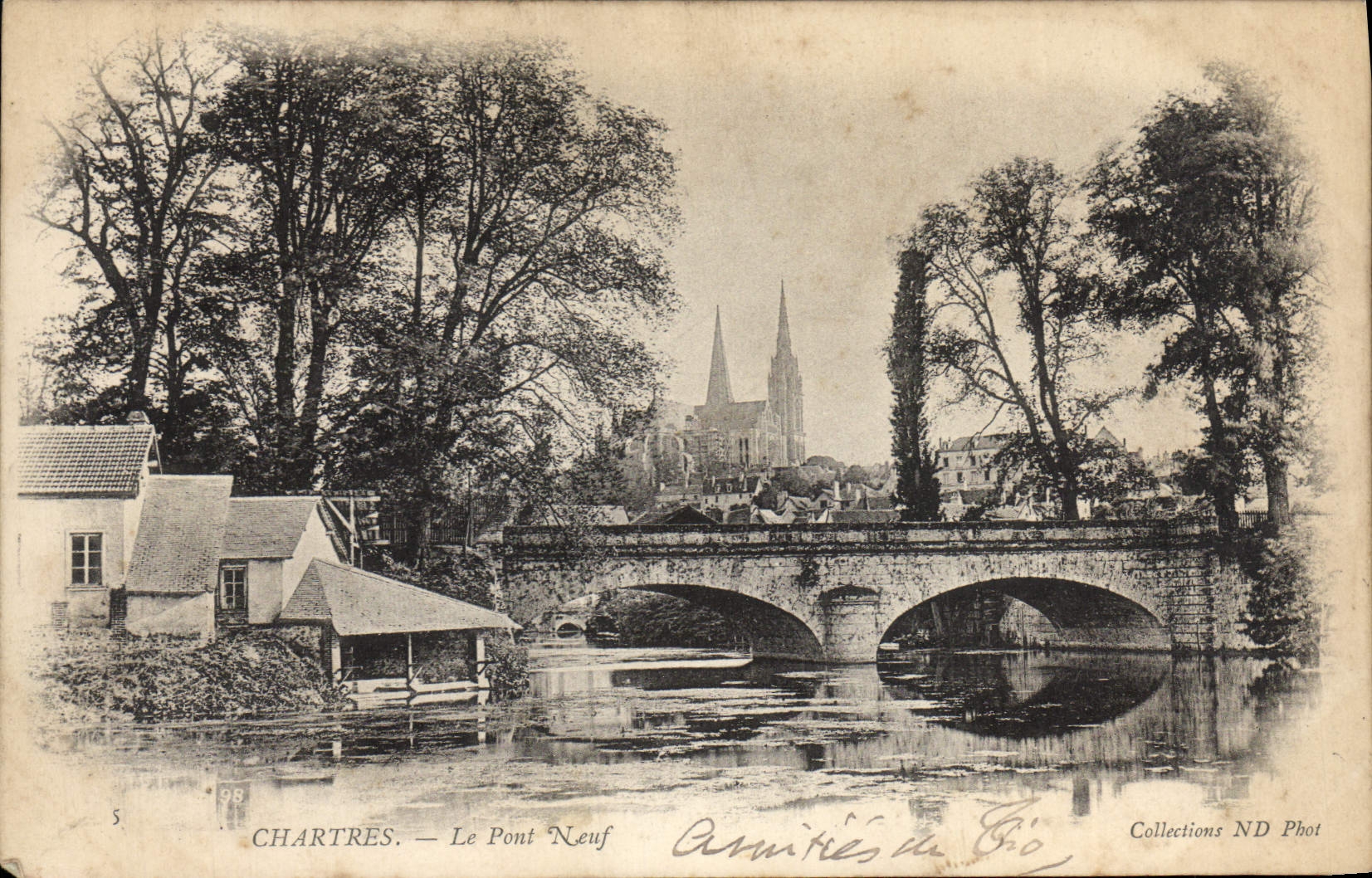 CPA Chartres Le Pont Neuf 