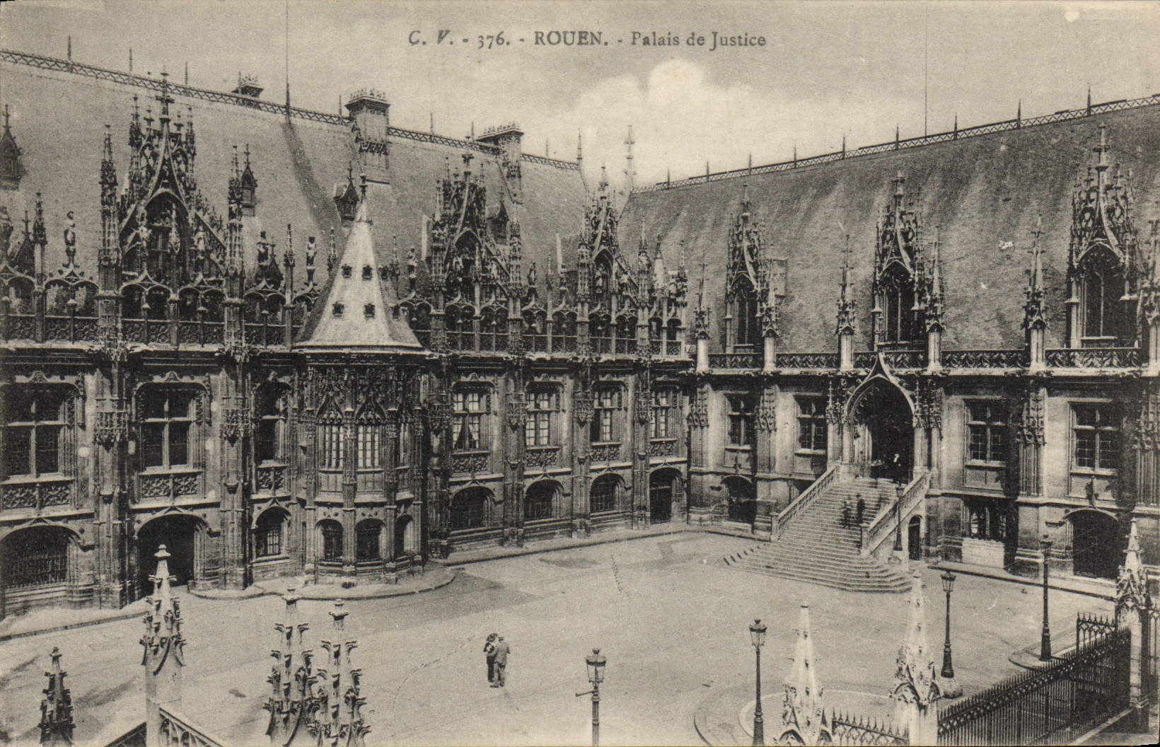 CPA Rouen Palais de Justice