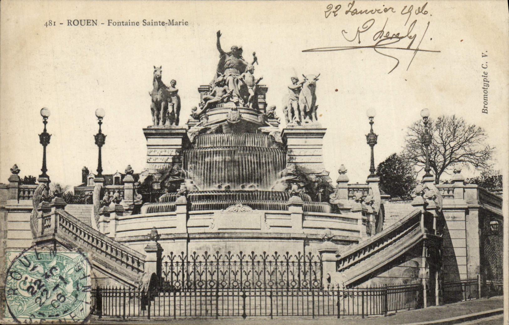 CPA Rouen Fontaine Sainte Marie