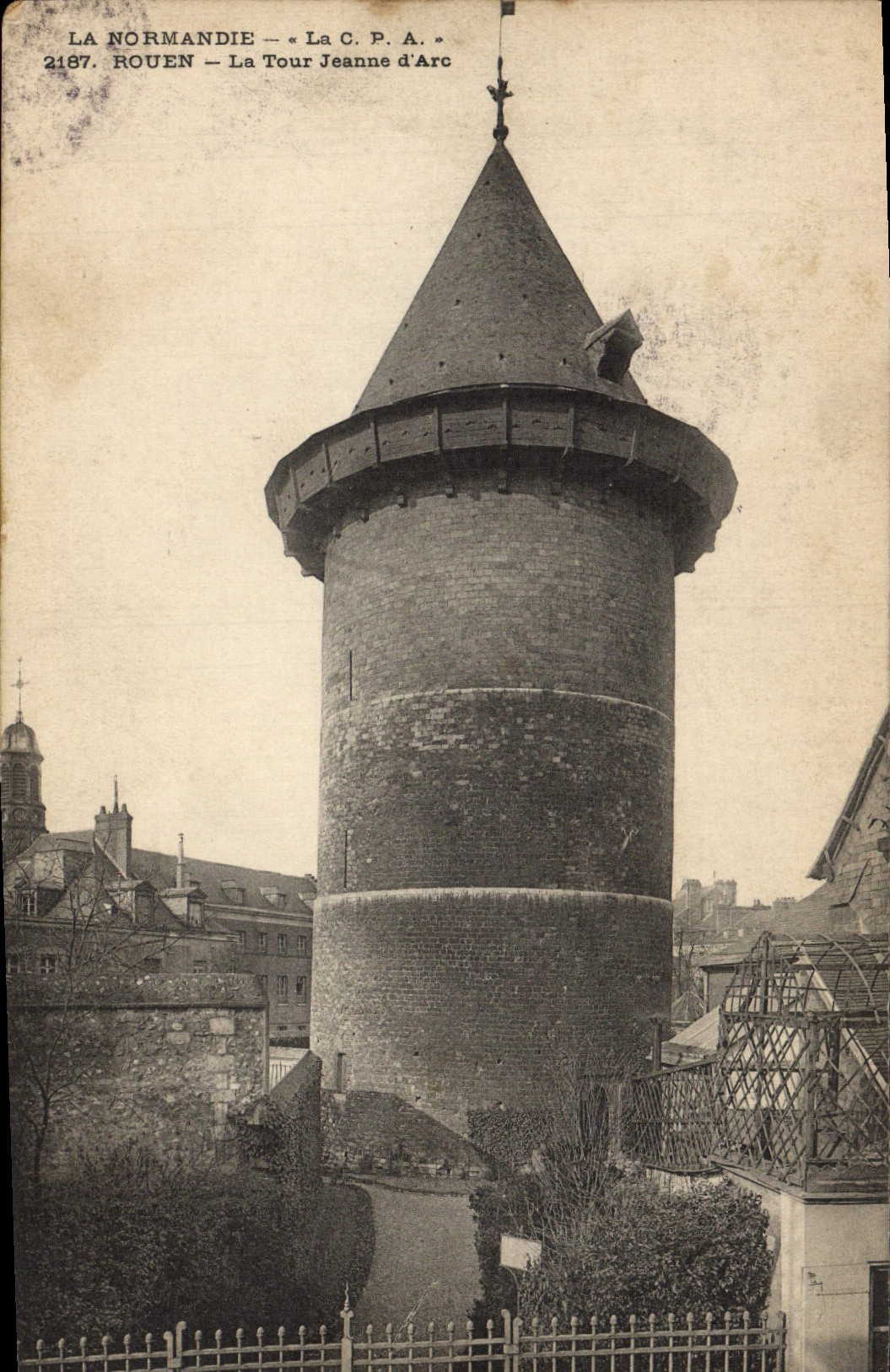 CPA Rouen La Tour Jeanne d'Arc