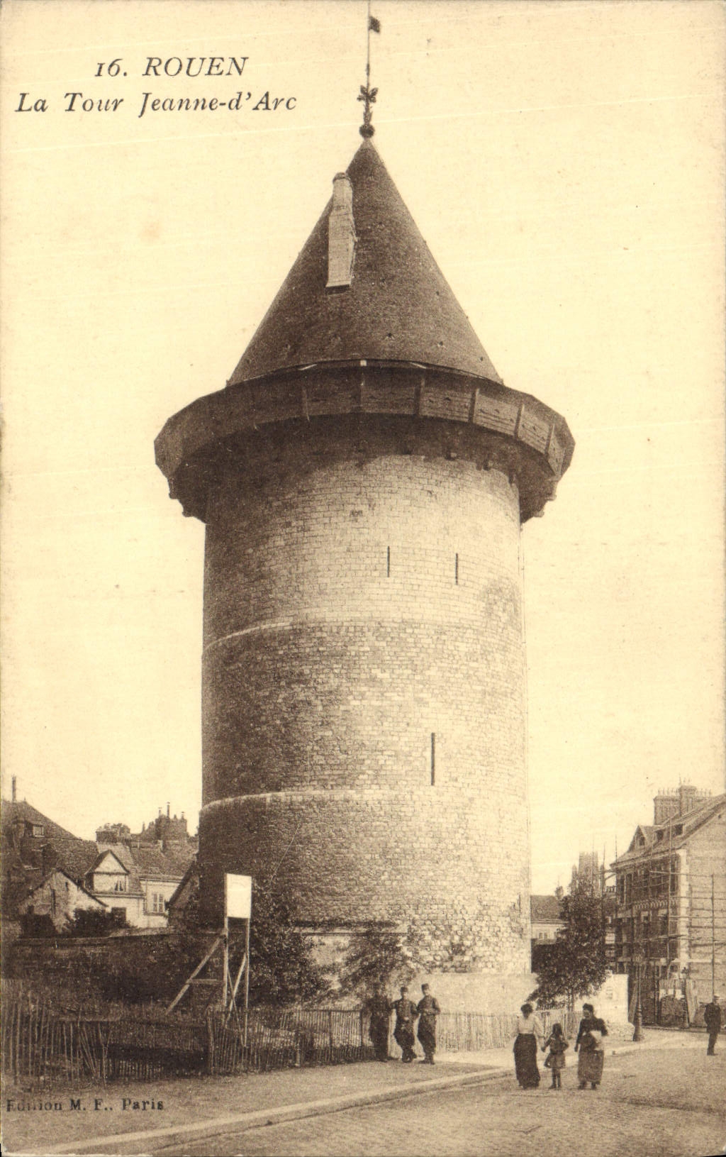 CPA Rouen La Tour Jeanne d'Arc 