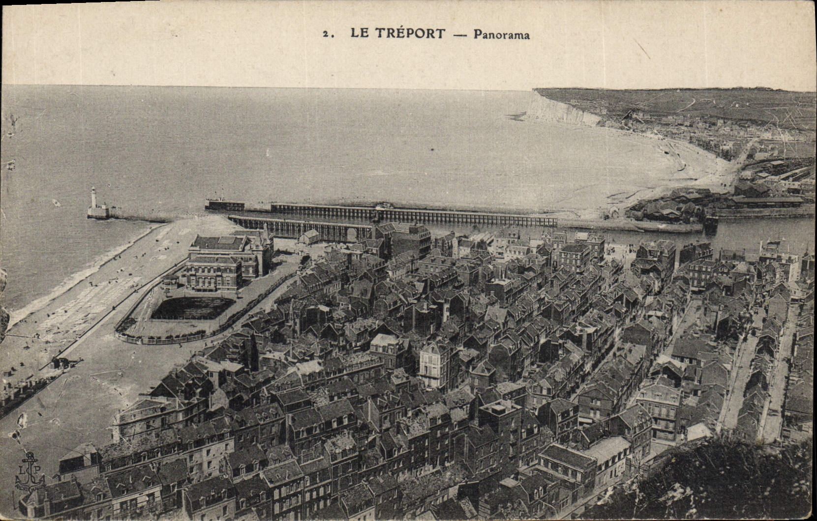 CPA Le Treport Panorama