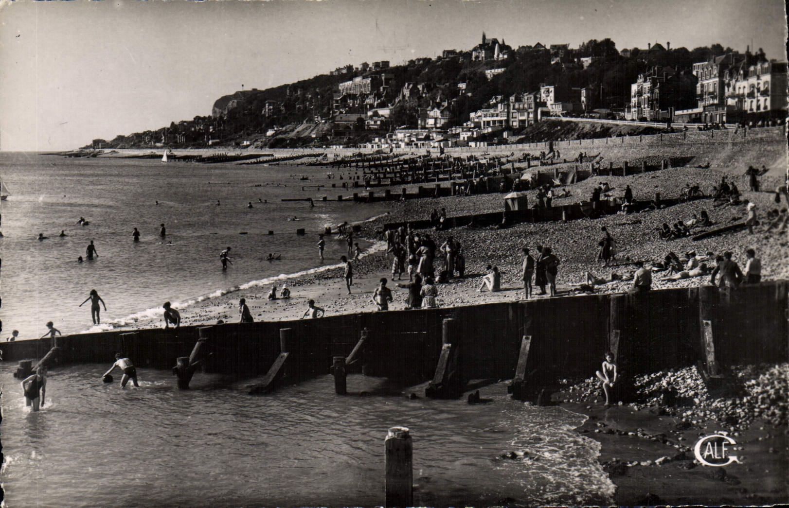 POSTAL MODERNA de Le Havre dirección Sainte la playa