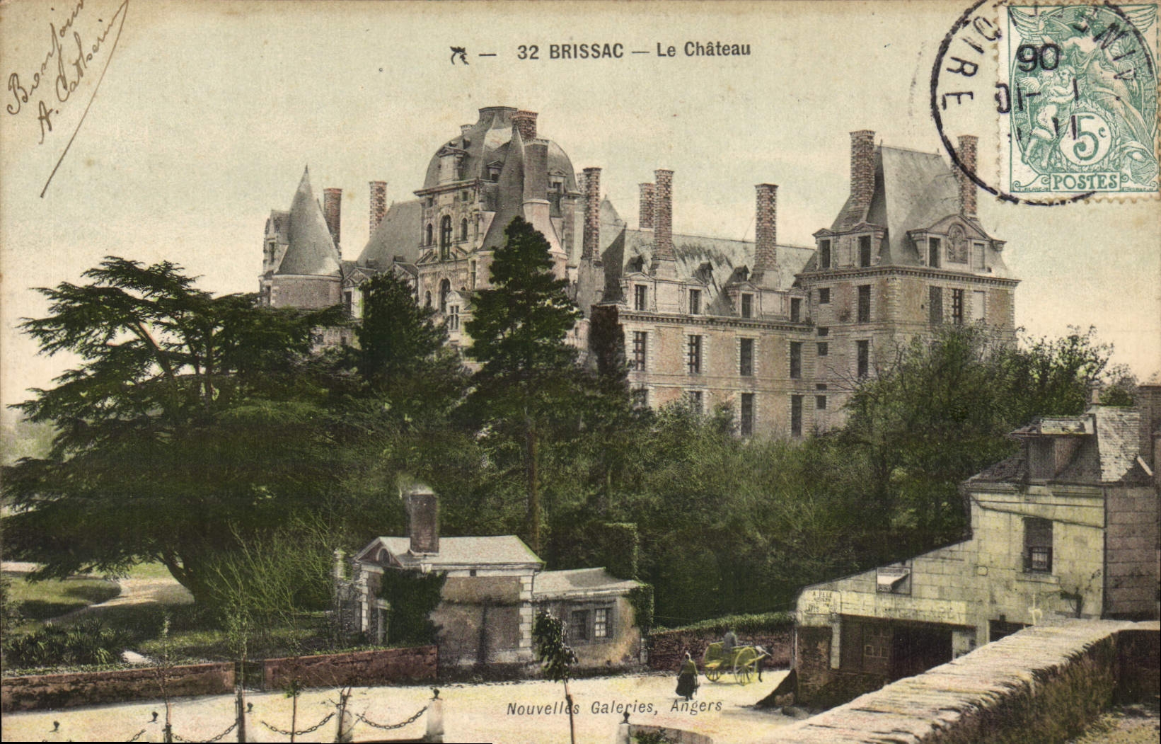 CPA Brissac Le Chateau 
