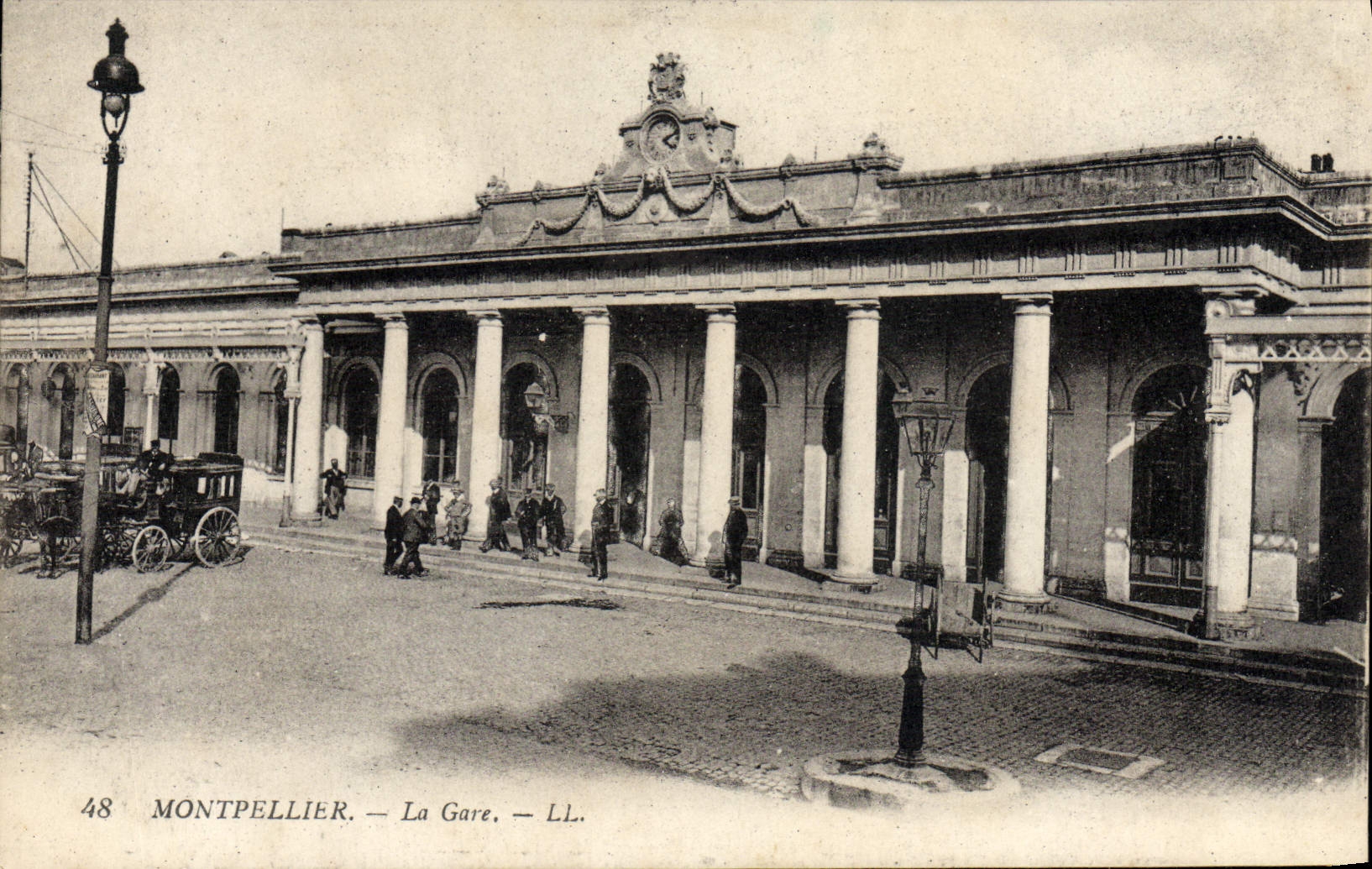 CPA Montpellier La Gare 