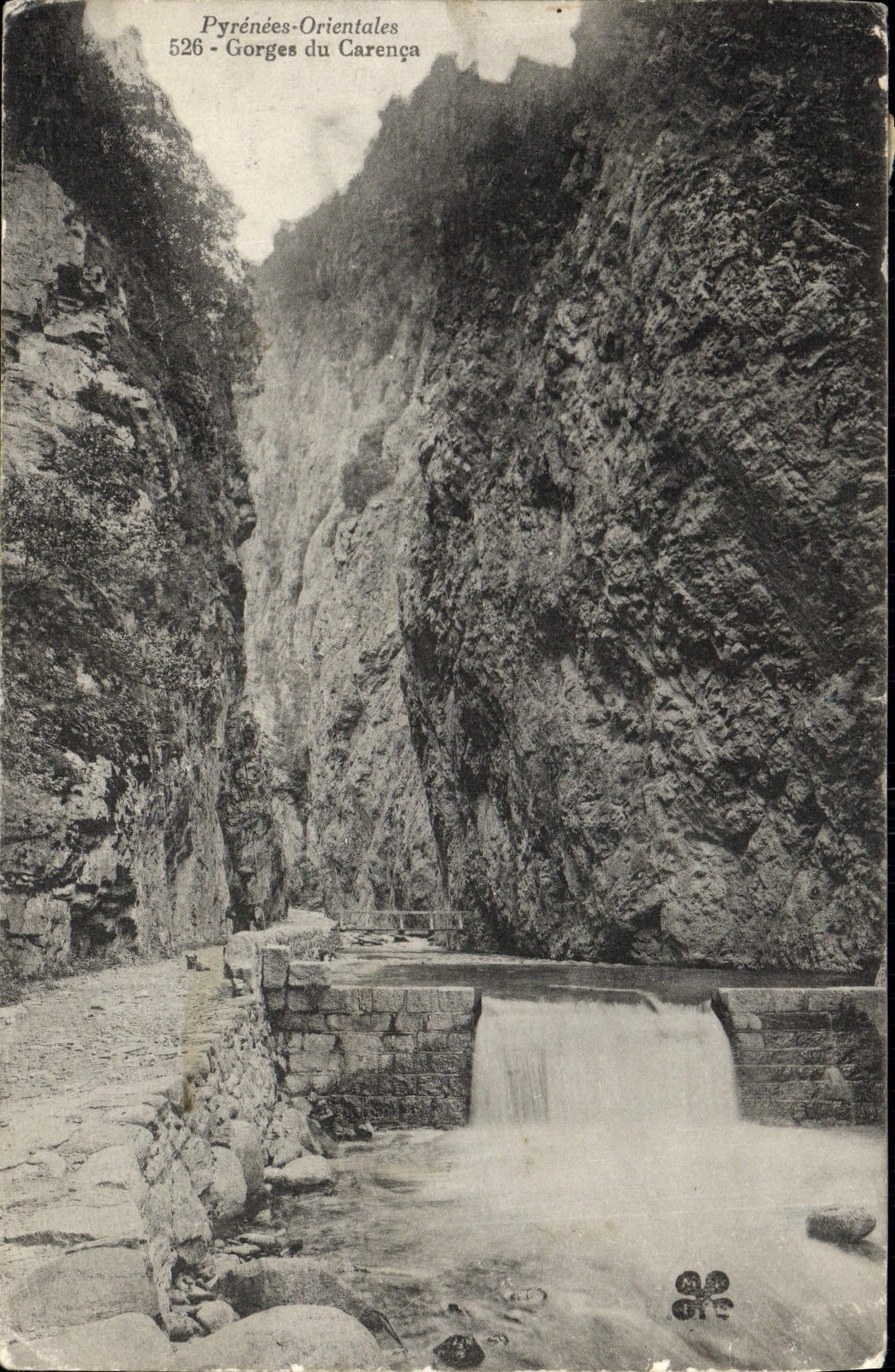 VINTAGE POSTCARD Gorges of Deprived