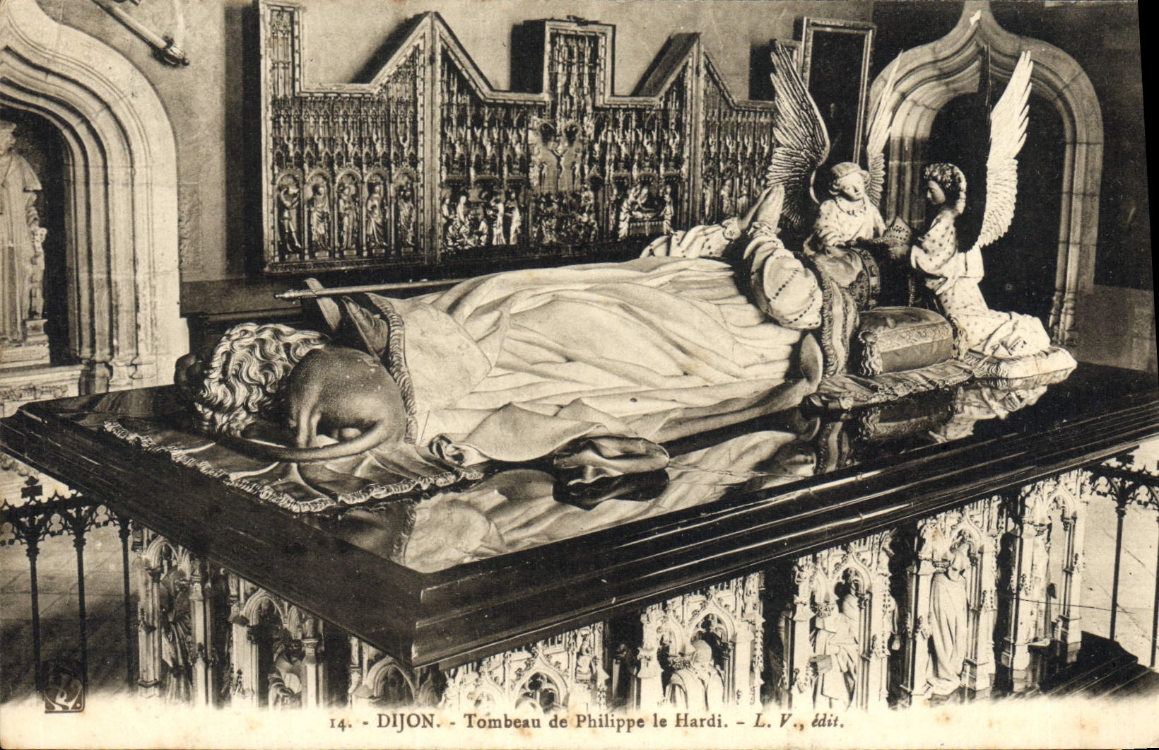 CPA Dijon Tombeau de Philippe le Hardi