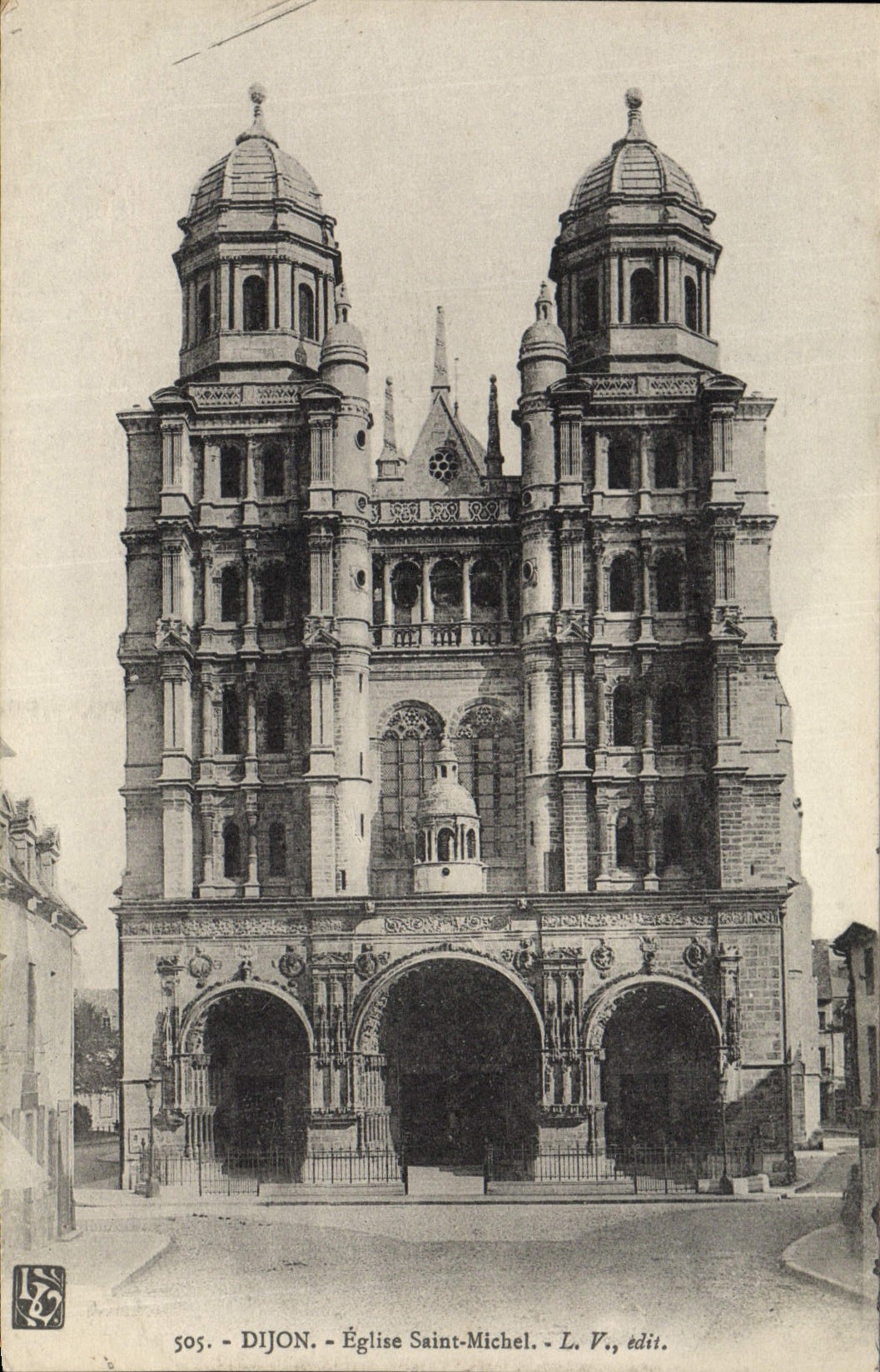 CPA Dijon Eglise Saint Michel