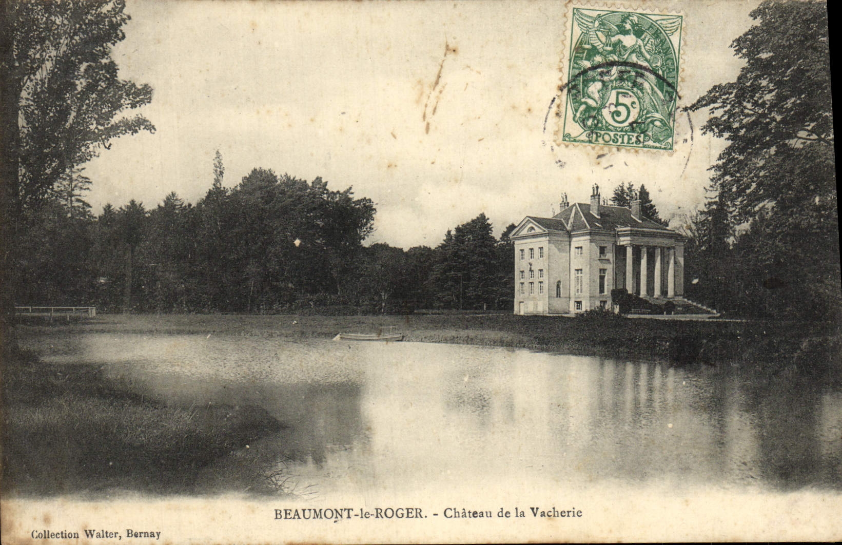 VINTAGE POSTCARD Beaumont the Roger Castle of the Nasty trick