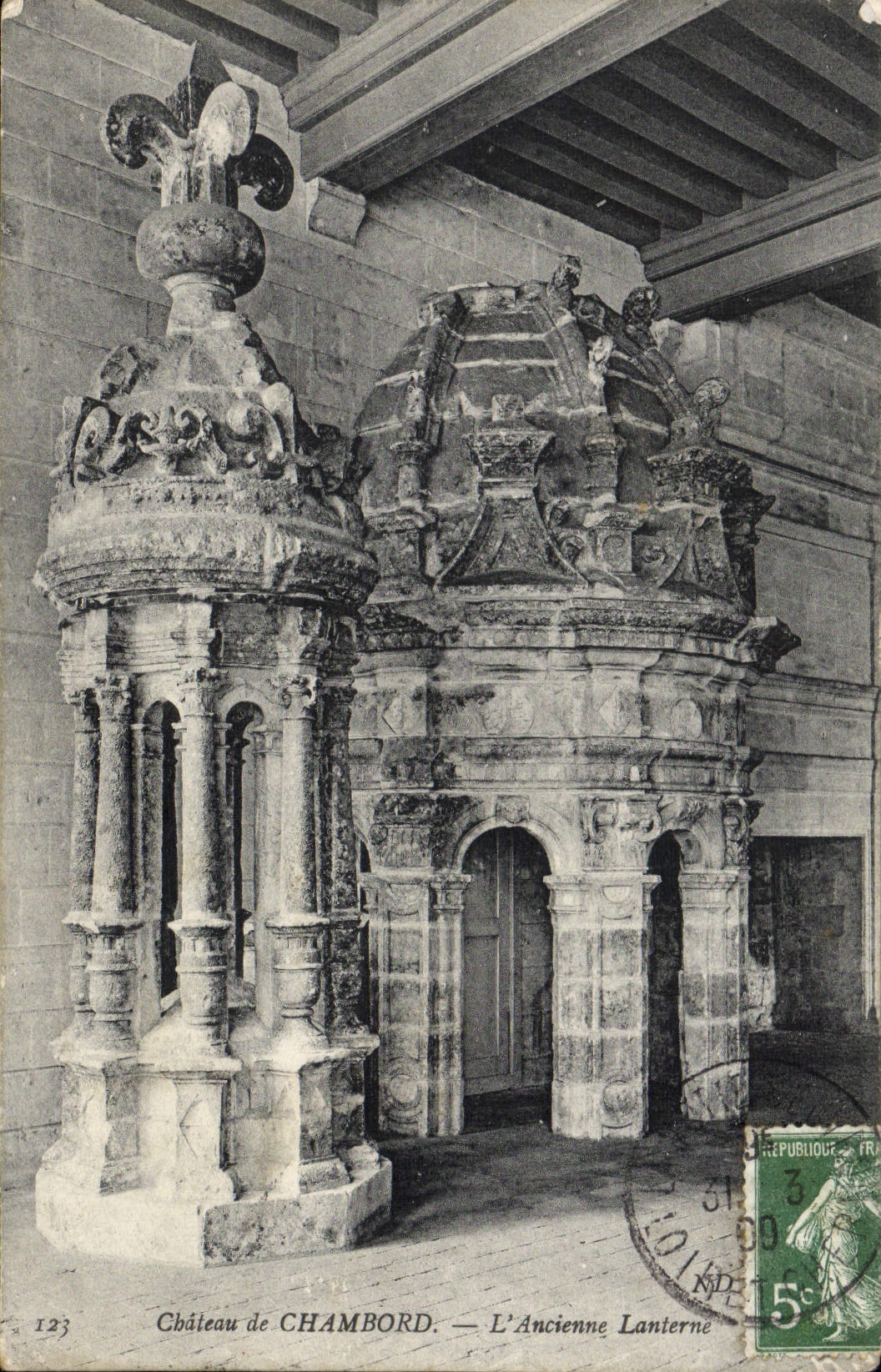 CPA Chateau de Chambord L'Ancienne Lanterne