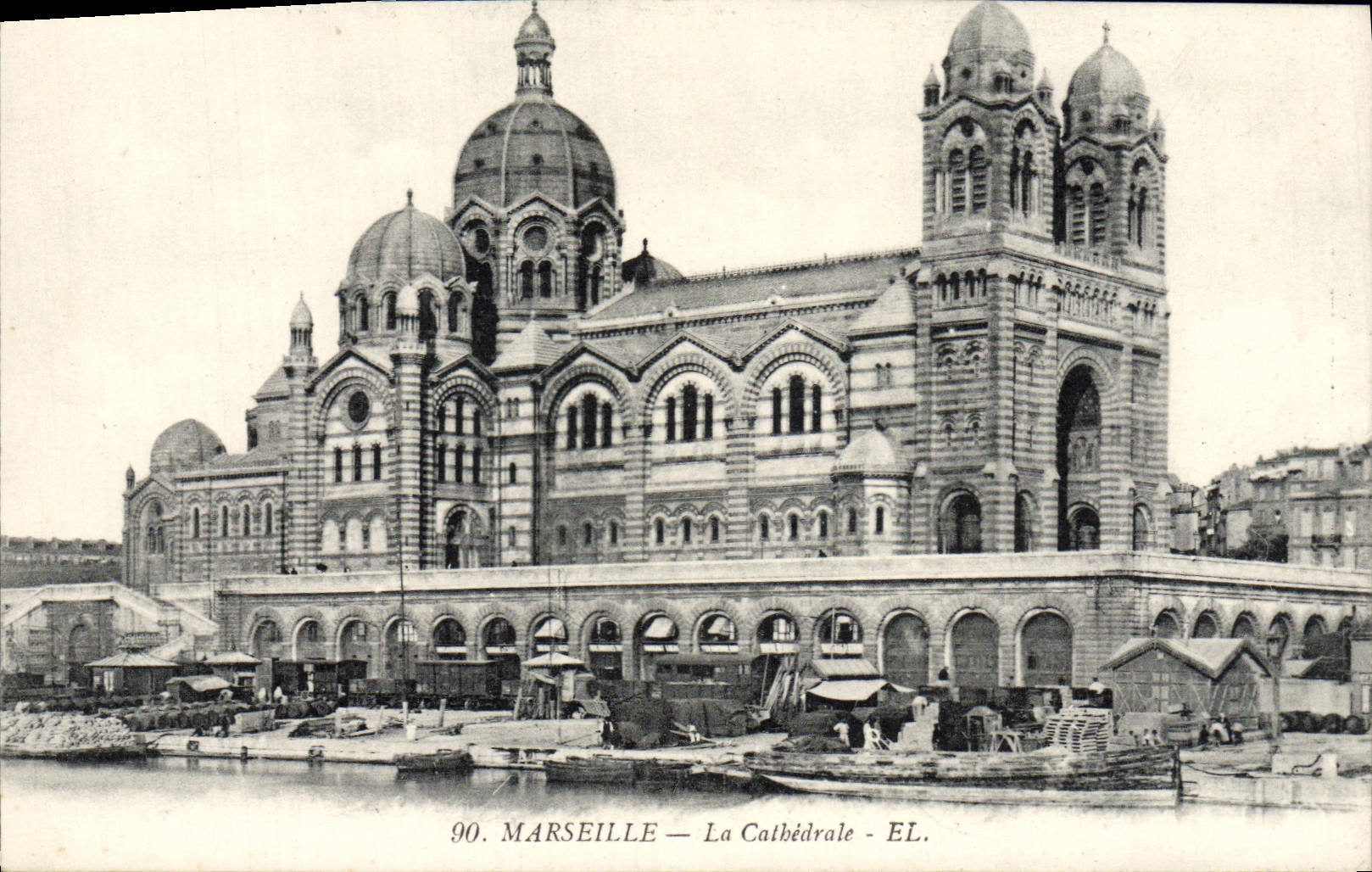 CPA Marseille La Cathedrale