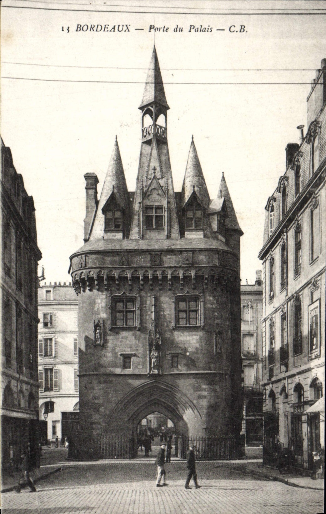 CPA Bordeaux Porte du Palais