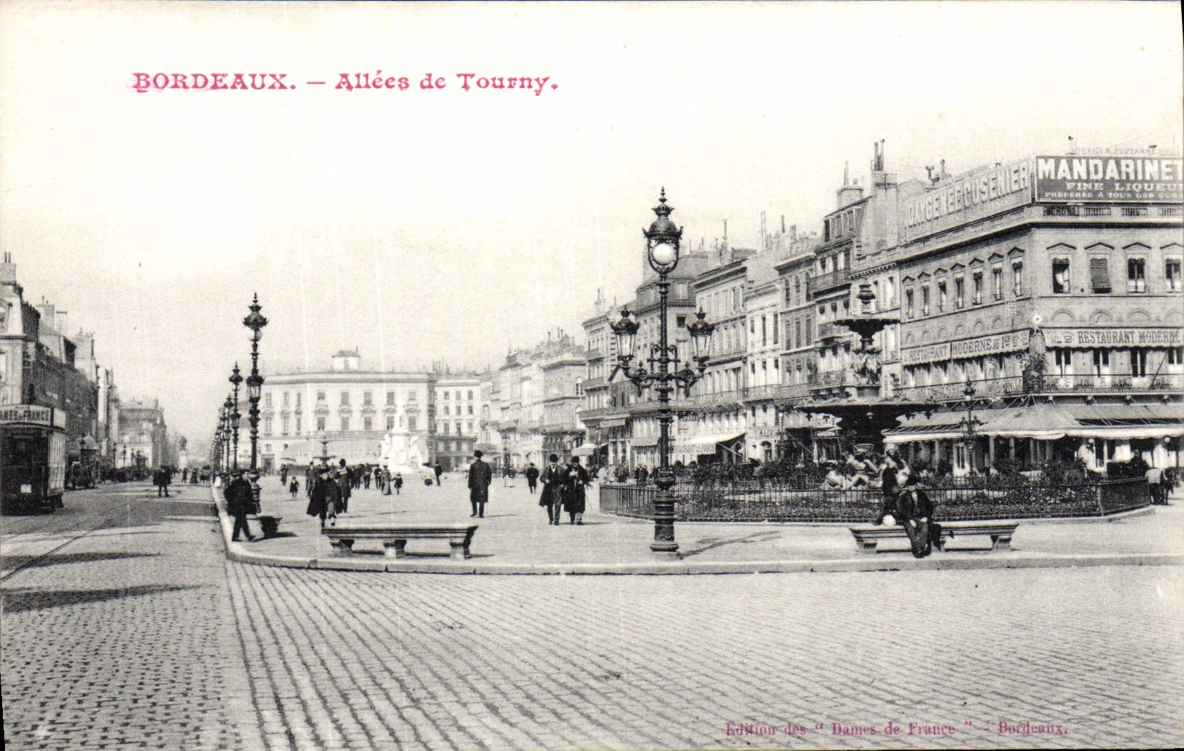 CPA Bordeaux Allees de Tourny